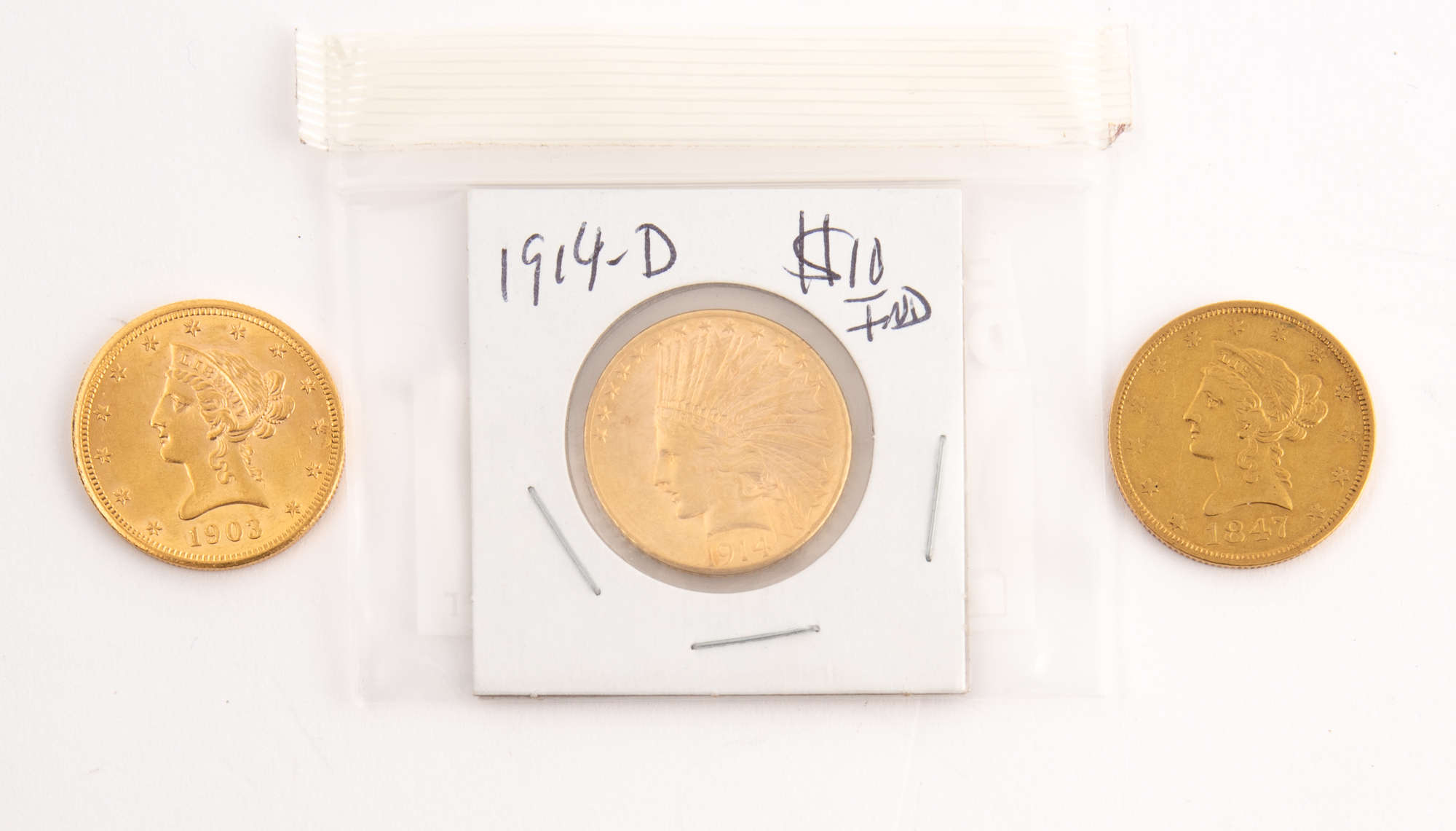 Lot image - United States $10 Gold Coins