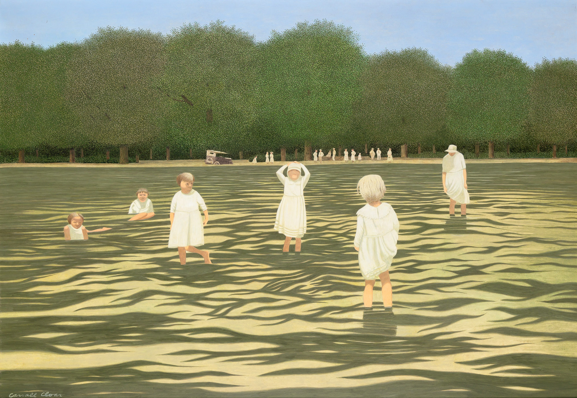 Lot image - Carroll Cloar