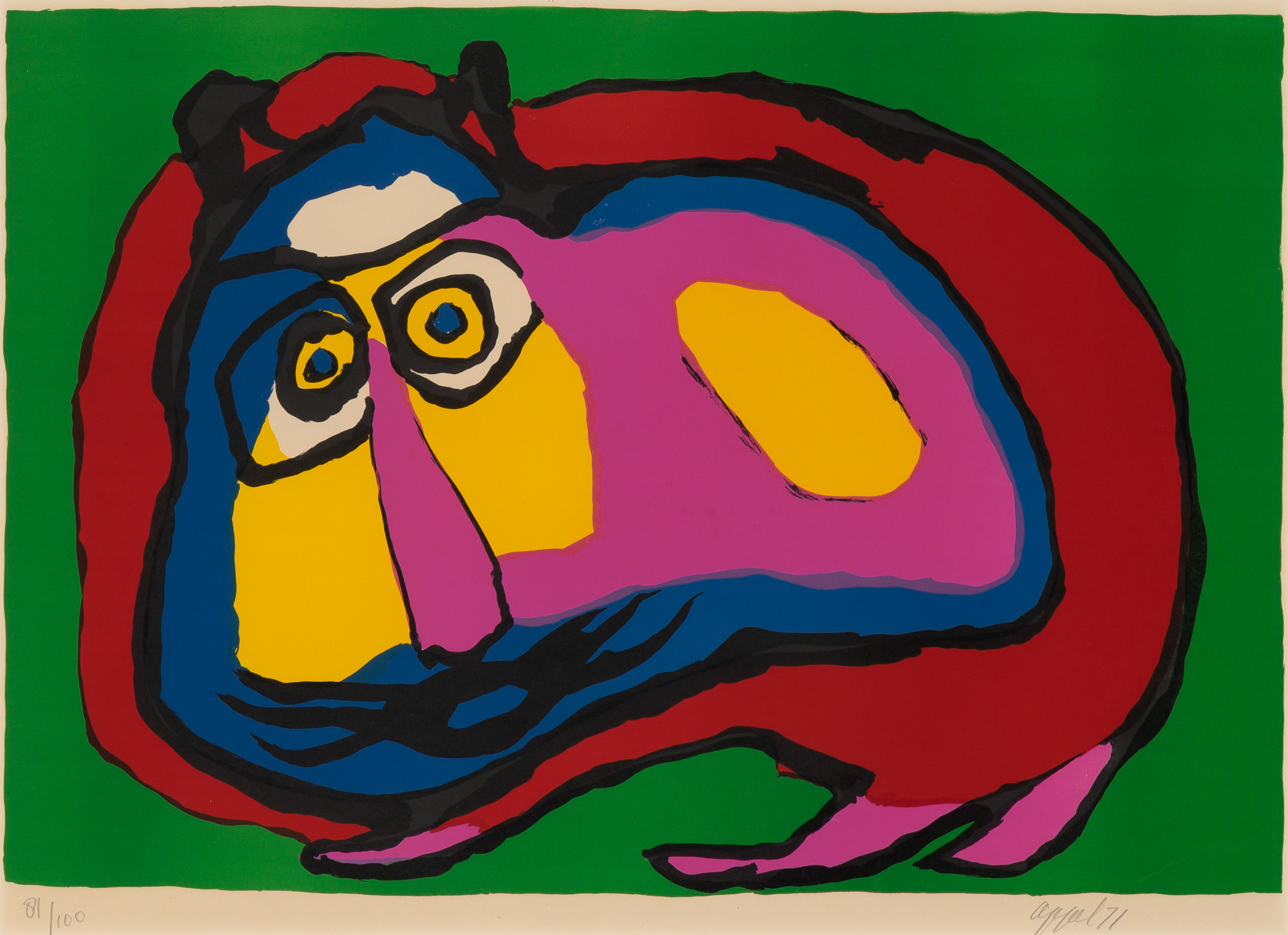 Lot image - Karel Appel (1921-2006)