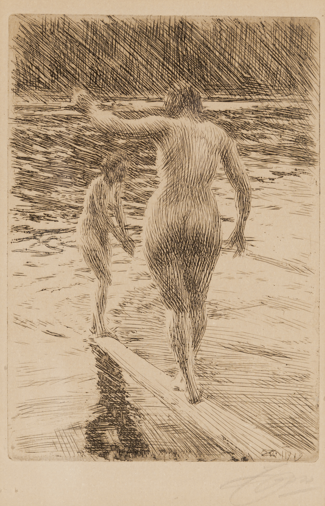 Lot image - Anders Zorn (1860-1920)