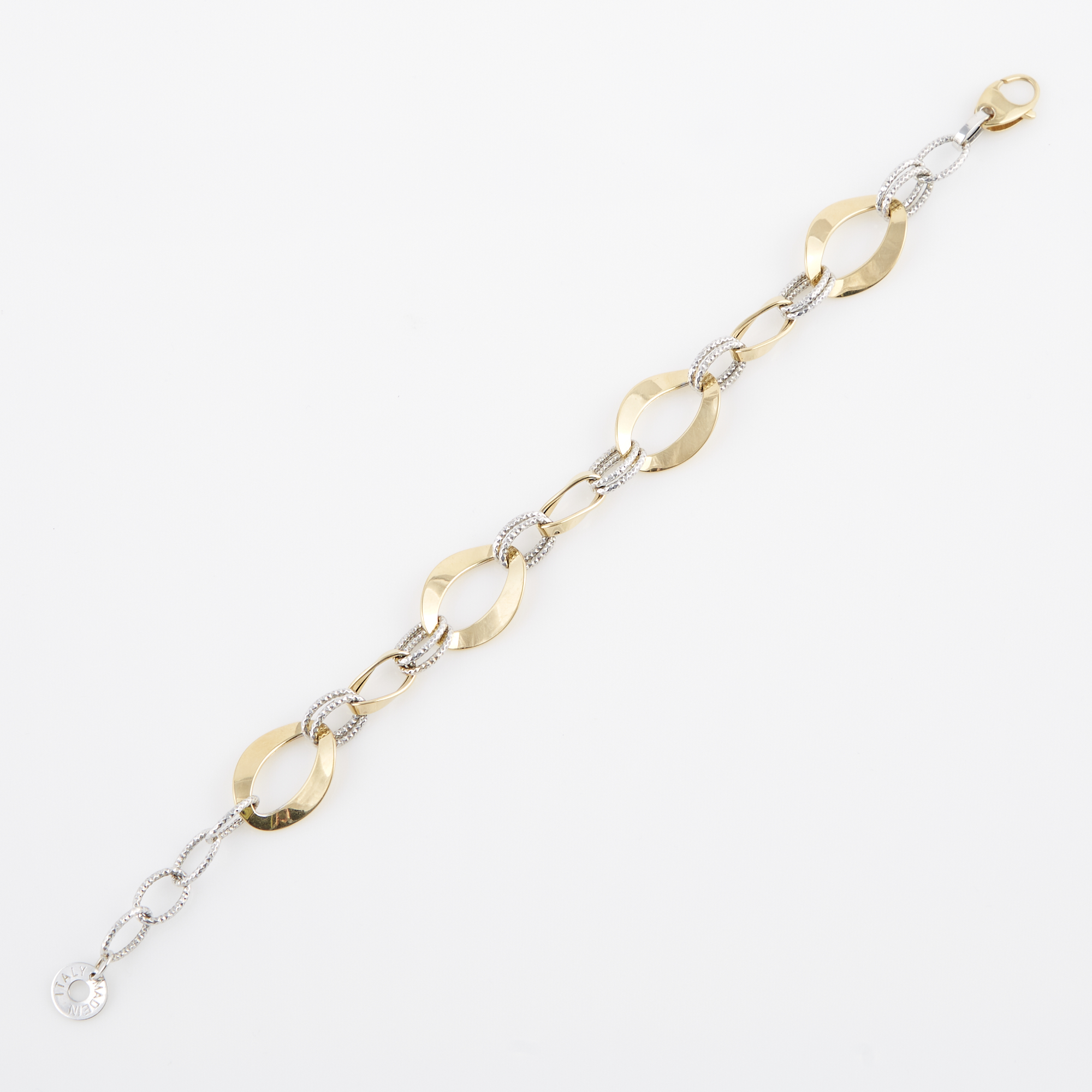 Lot image - Gold Flexible Bracelet, 14K 5 dwt.