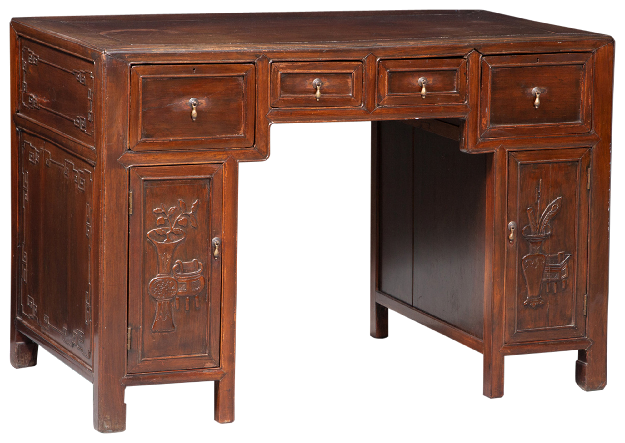 Lot image - A Chinese Hongmu Desk