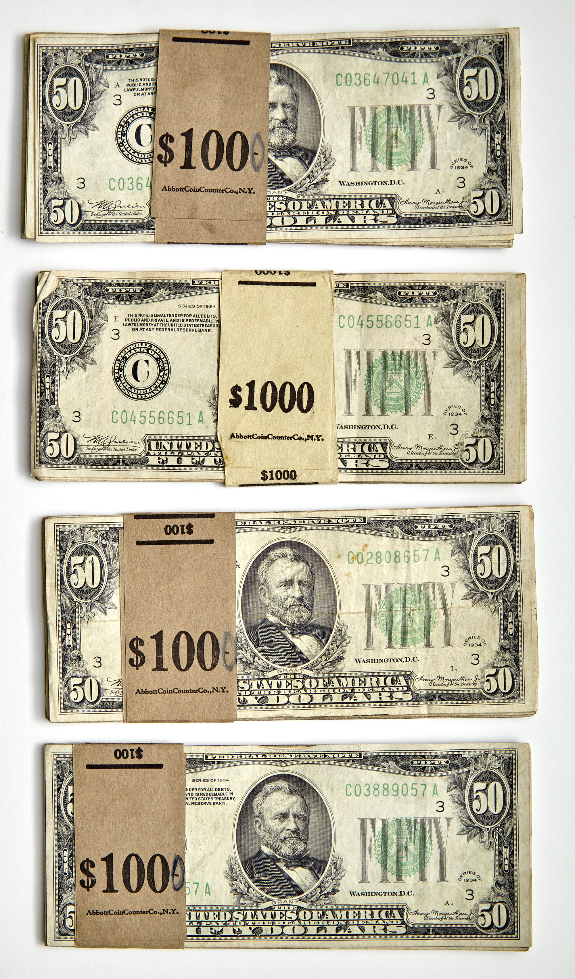 Lot image - United States 1934 $50 Federal Reserve Notes