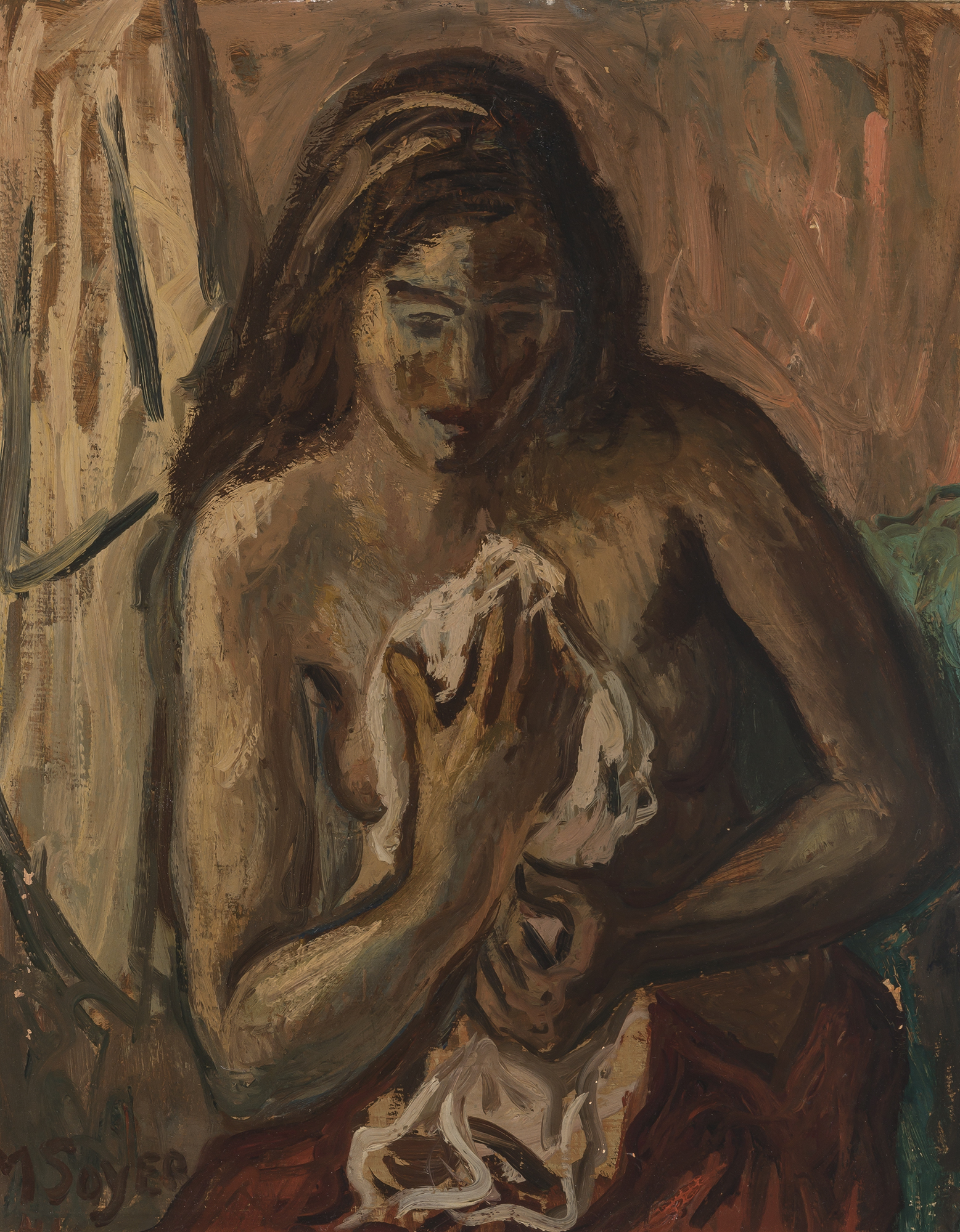 Lot image - Moses Soyer