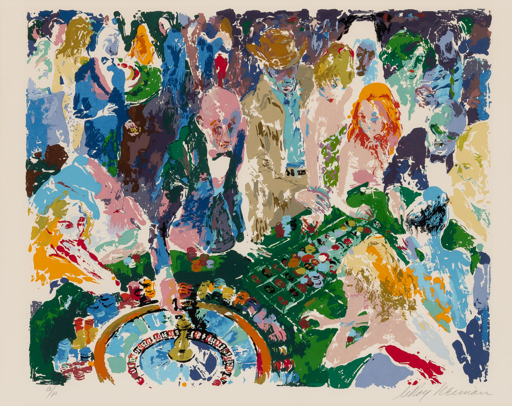 Lot image - LeRoy Neiman (1921-2012)