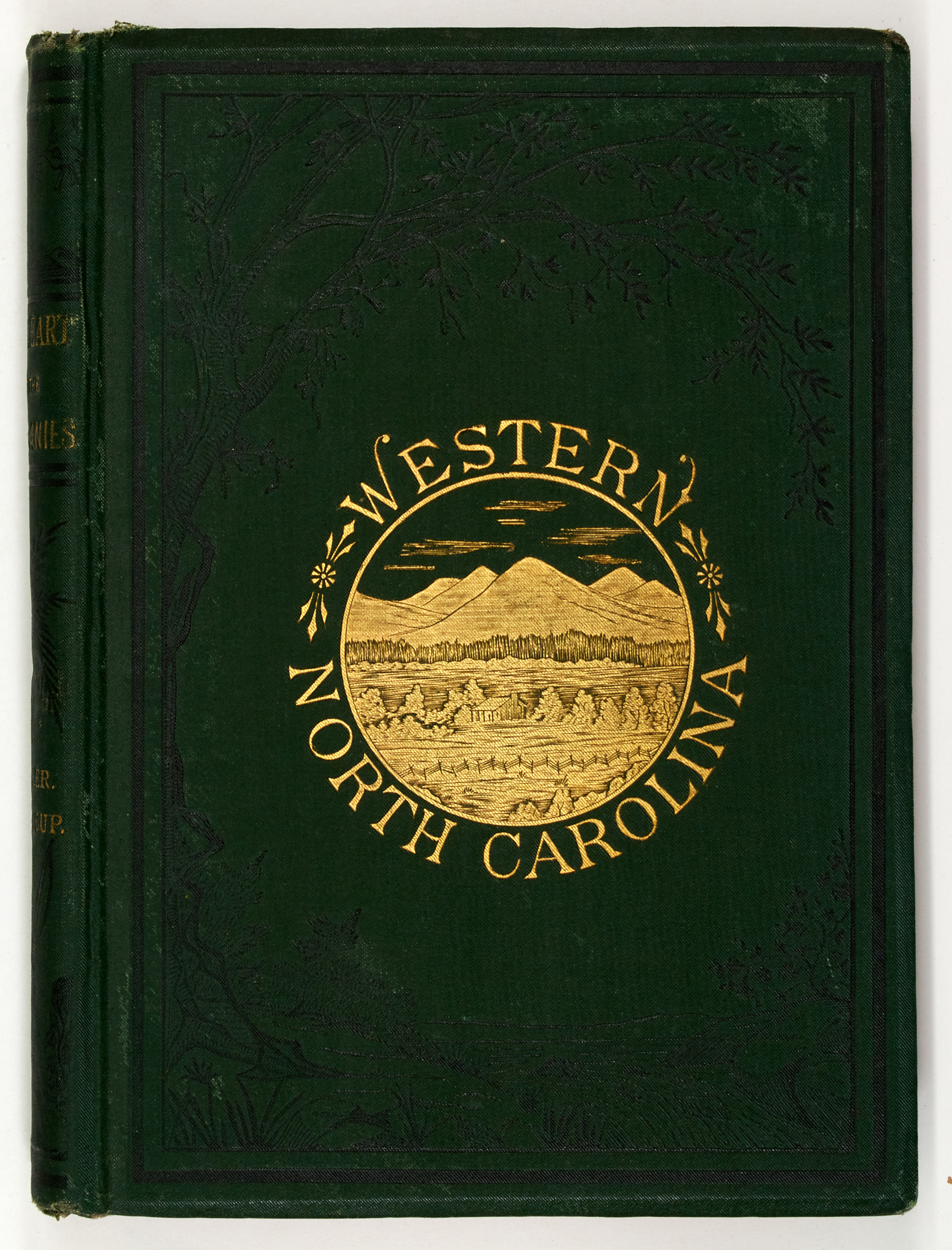 Lot image - [NORTH CAROLINA]  ZIEGLER, WILBUR G. and GROOSCUP, BEN S. The Heart of the Alleghanies or Western North Carolina.