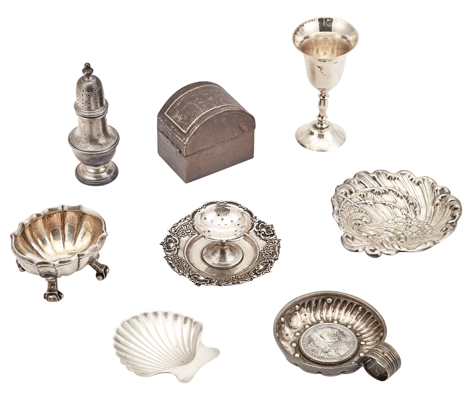 Lot image - Group of Silver Table Articles