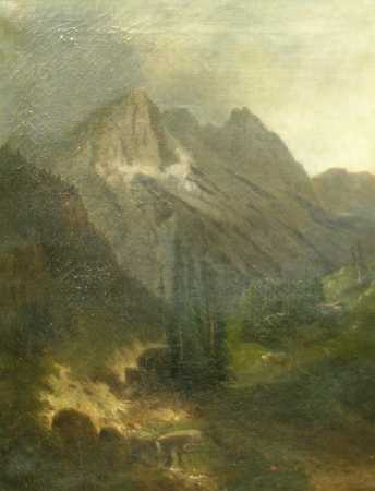 Lot image - Attributed to Josef Steinfeld AUSTRIAN ALPS