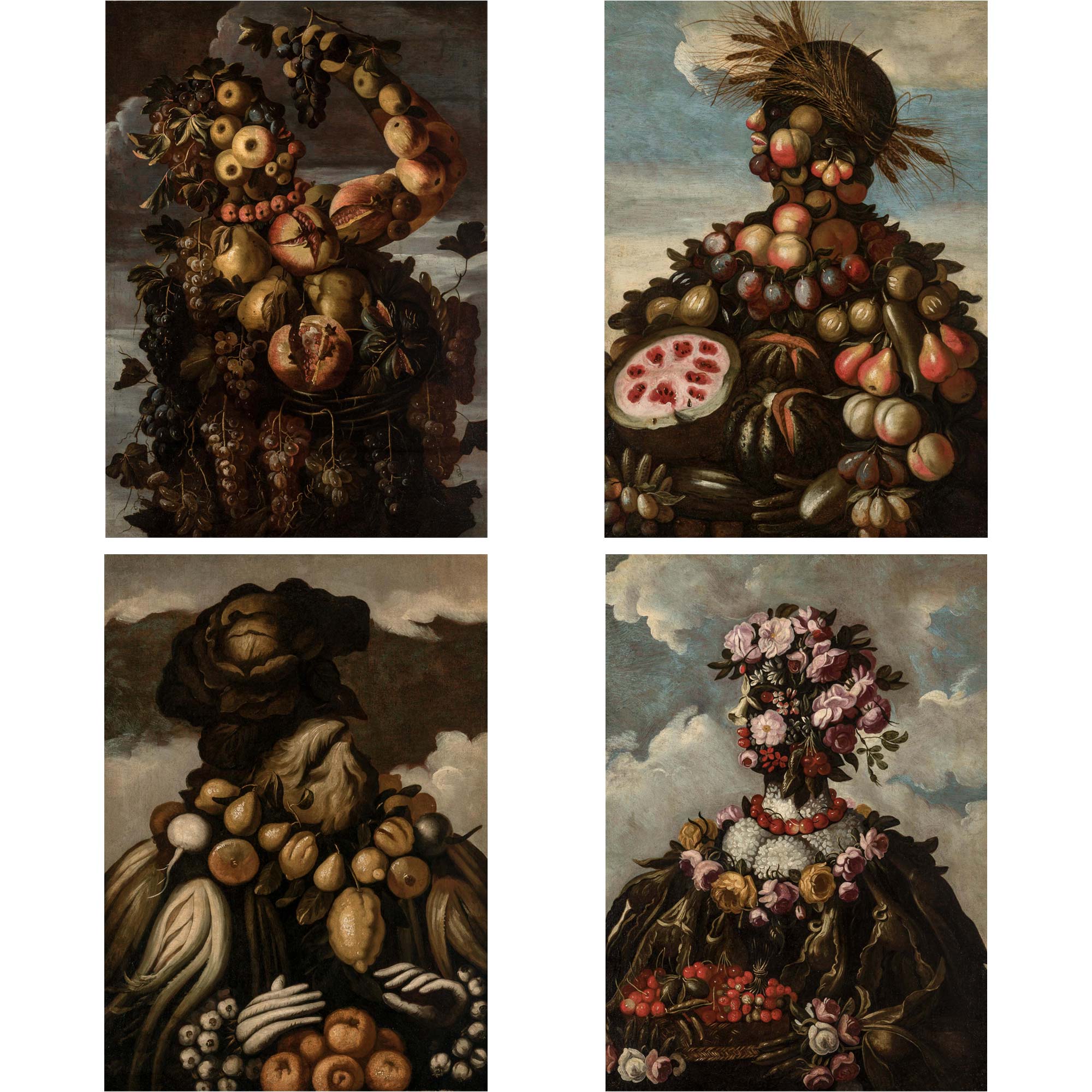 Lot image - School of Giuseppe Arcimboldo