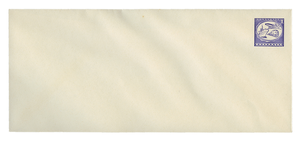 Lot image - United States International Envelope Co. 1 Cent Revaluation Essay US E168Ba