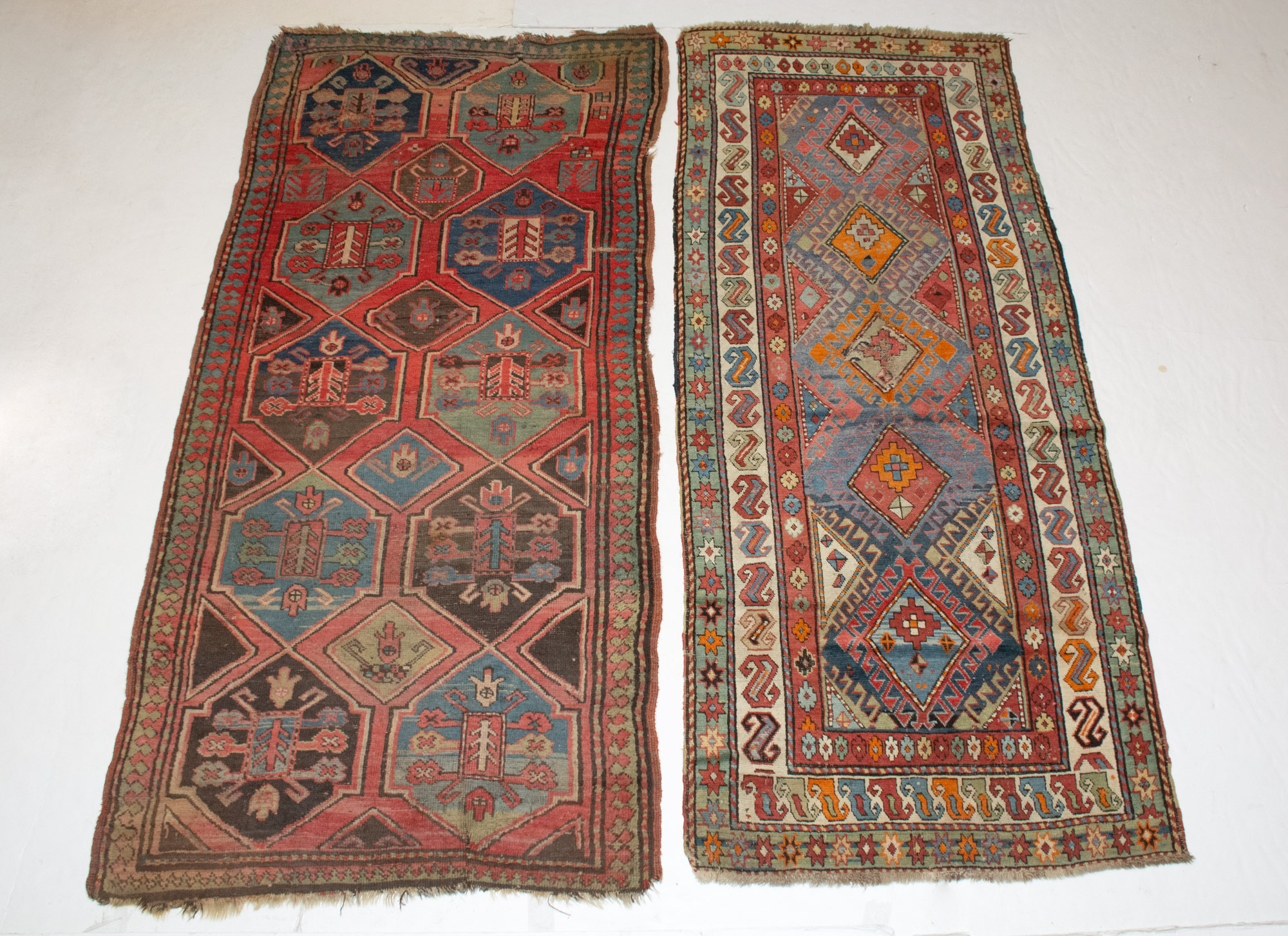Lot image - Two Caucasian Runners