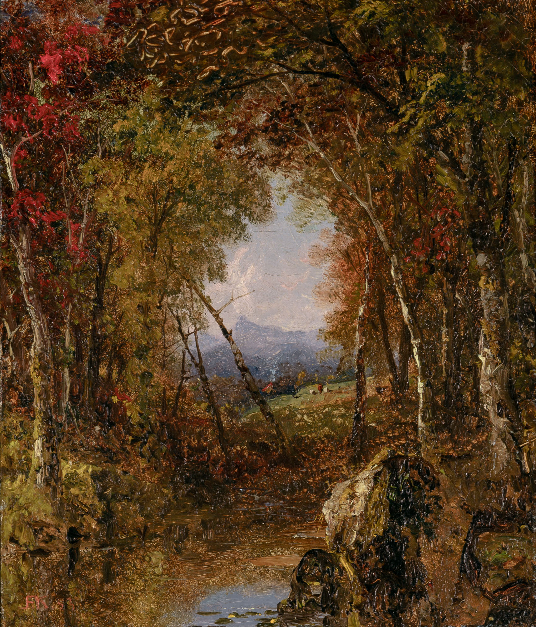 Lot image - John Frederick Kensett