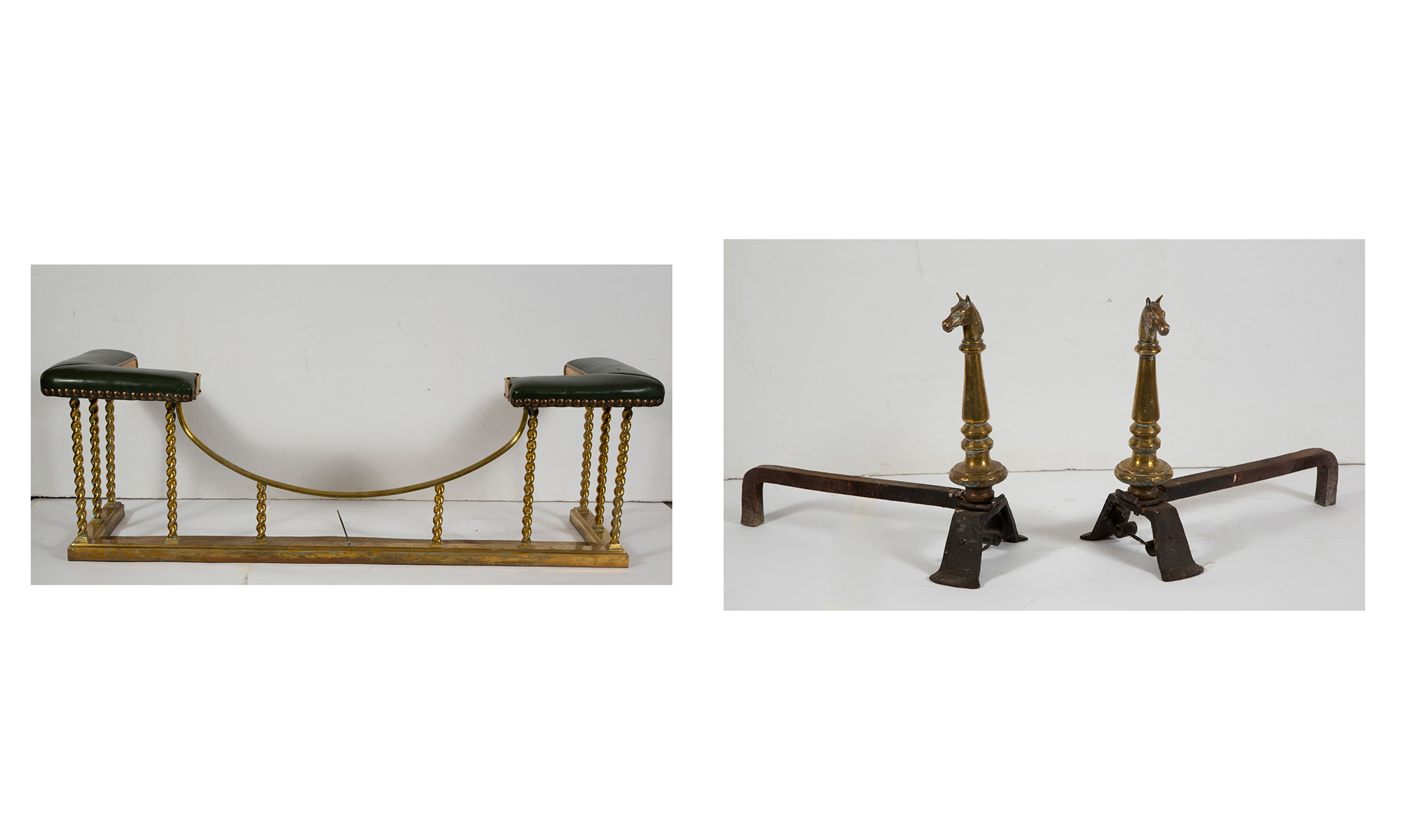 Lot image - Green Leather Club Fender