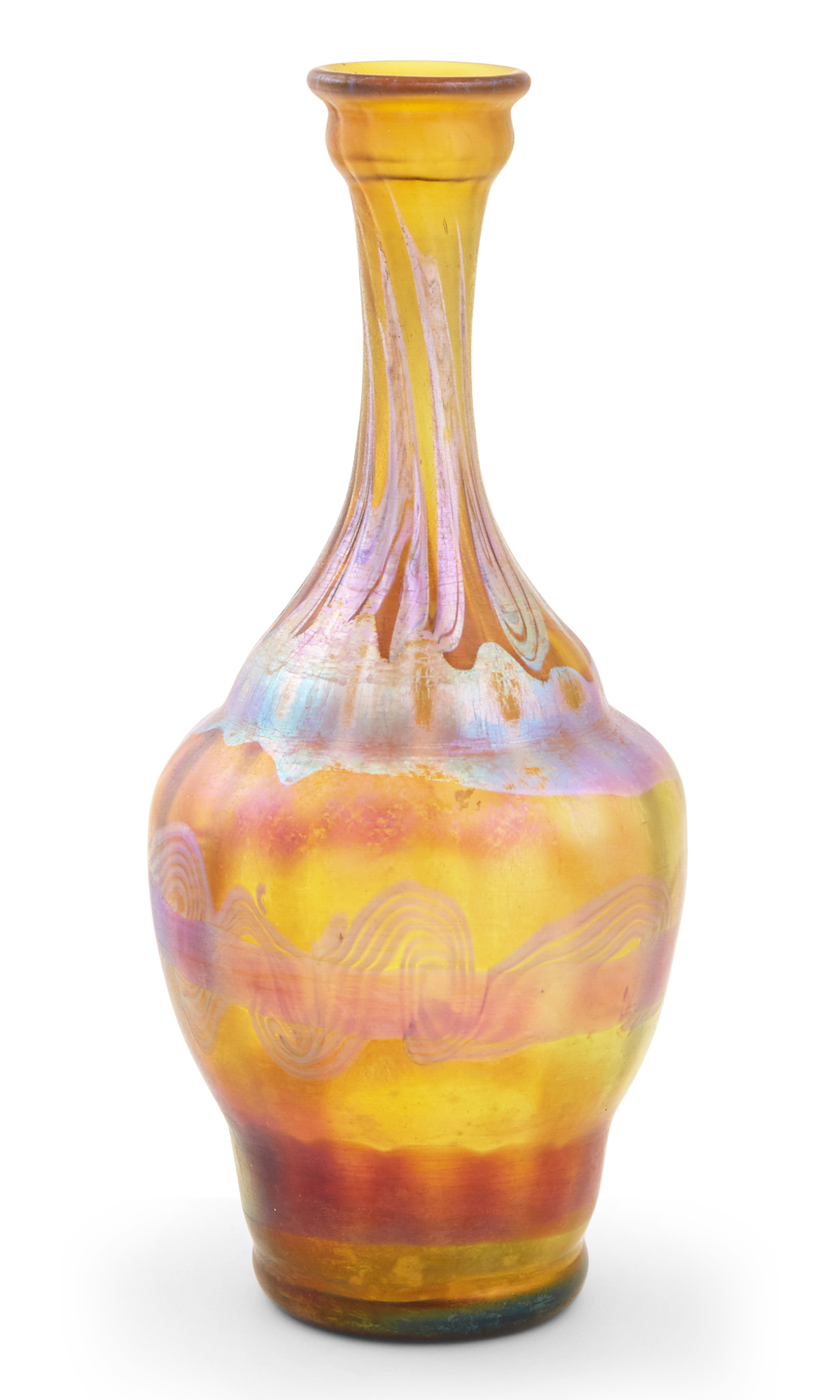 Lot image - Tiffany Special Order Favrile Glass Cabinet Vase