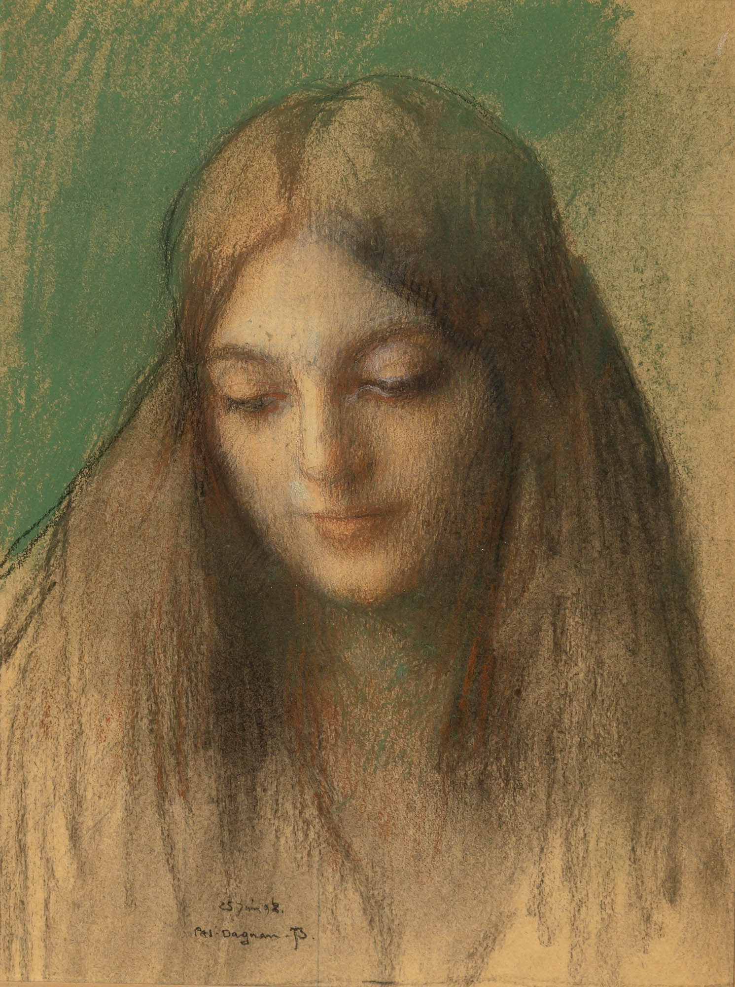 Lot image - Pascal-Adolphe-Jean Dagnan-Bouveret