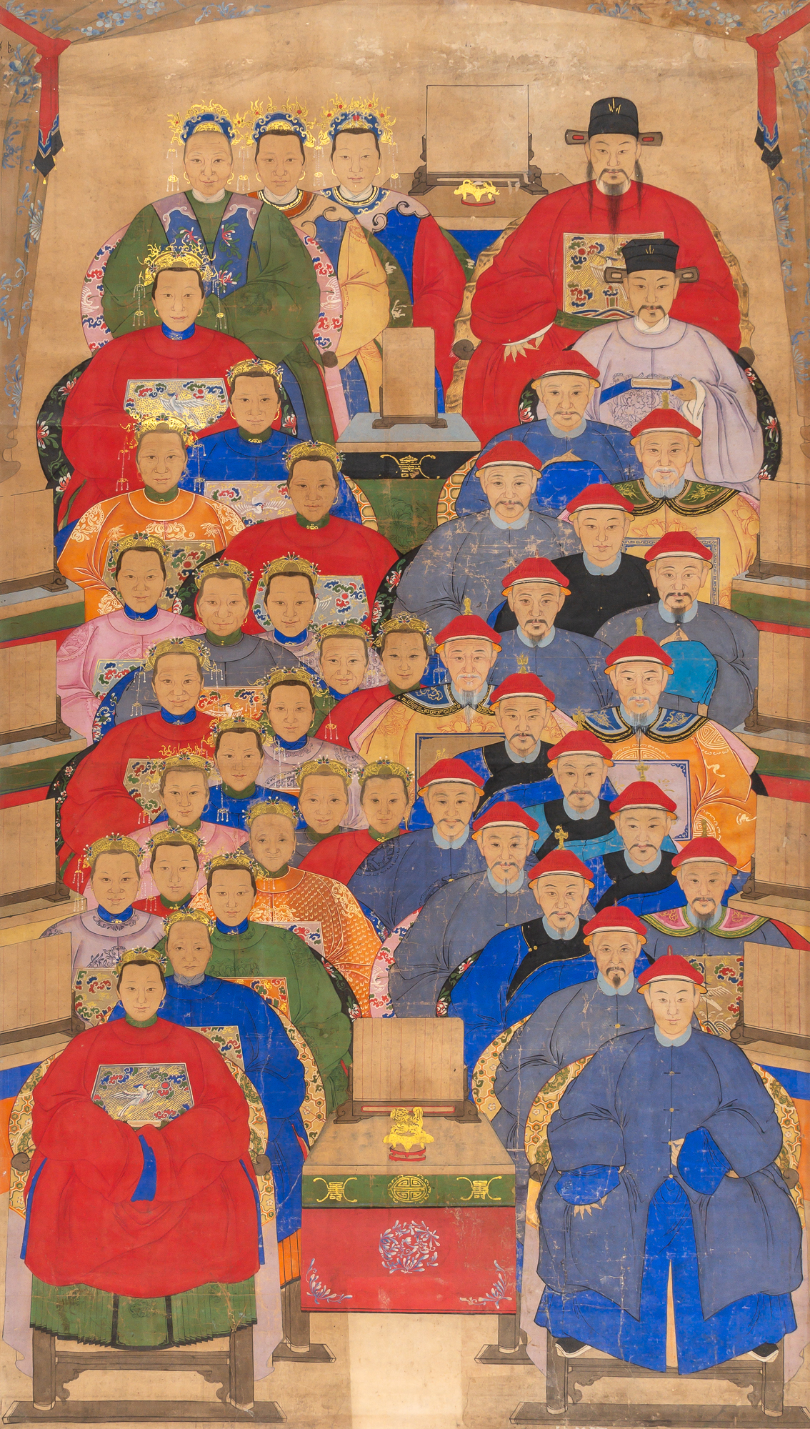 Lot image - A Chinese School Ancestral Portrait