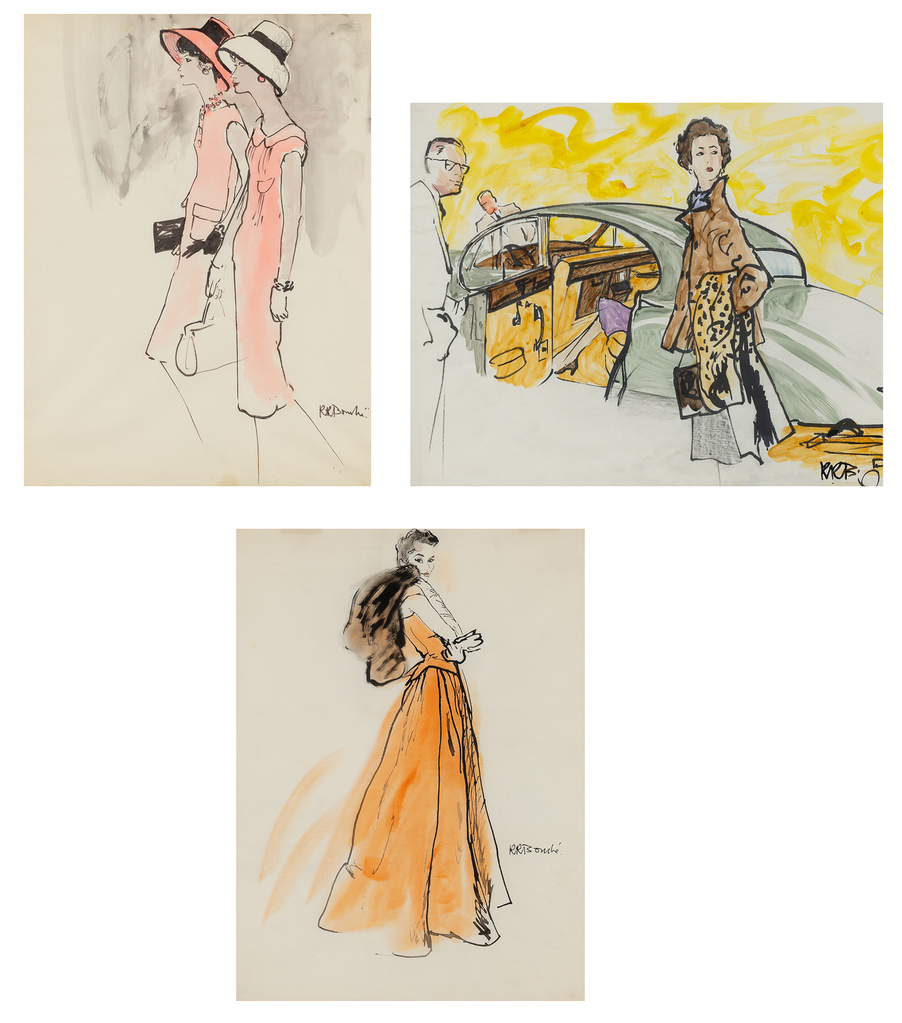 Lot image - Rene Robert Bouché