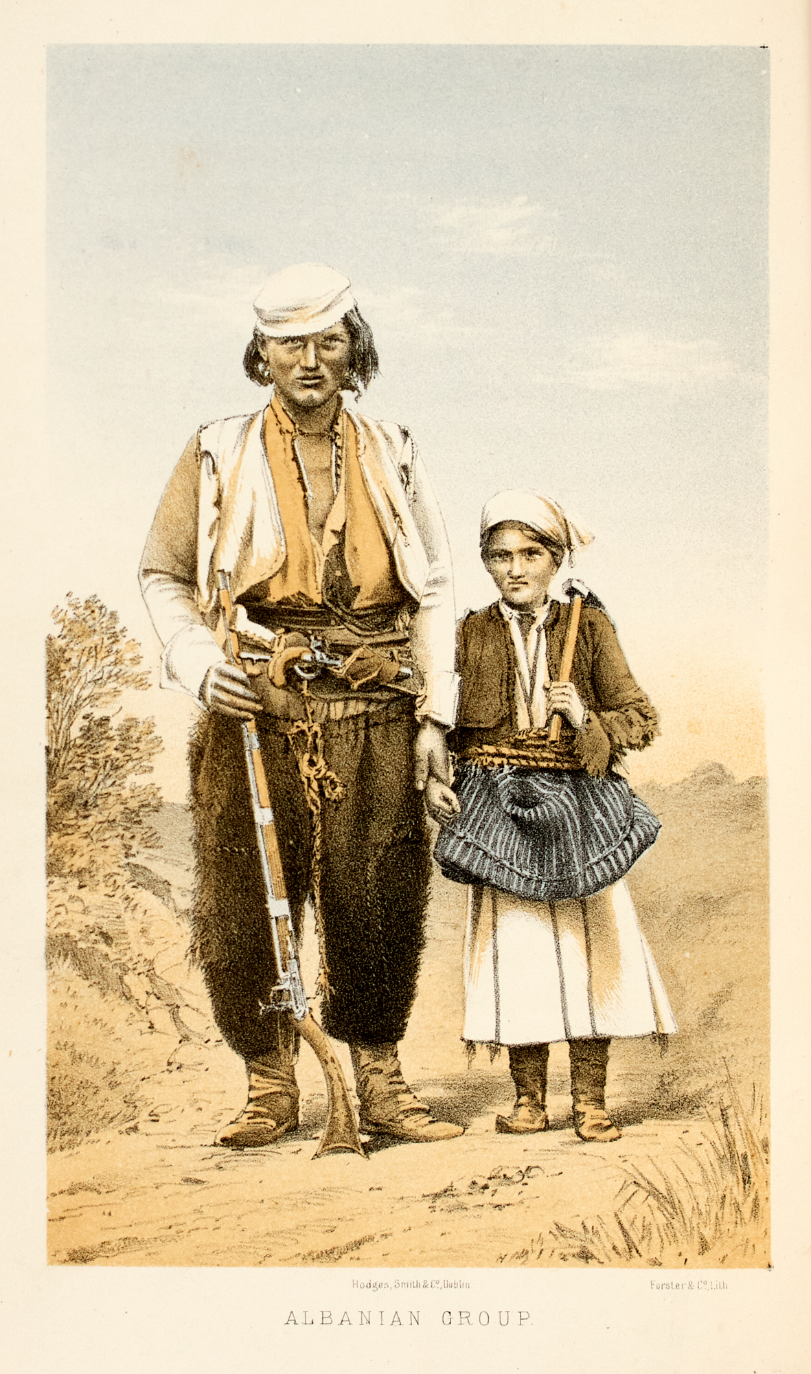 Lot image - [ALBANIA-HUNTING]  KAVANAGH, ARTHUR. The Cruise of the R.Y.S. Eva.