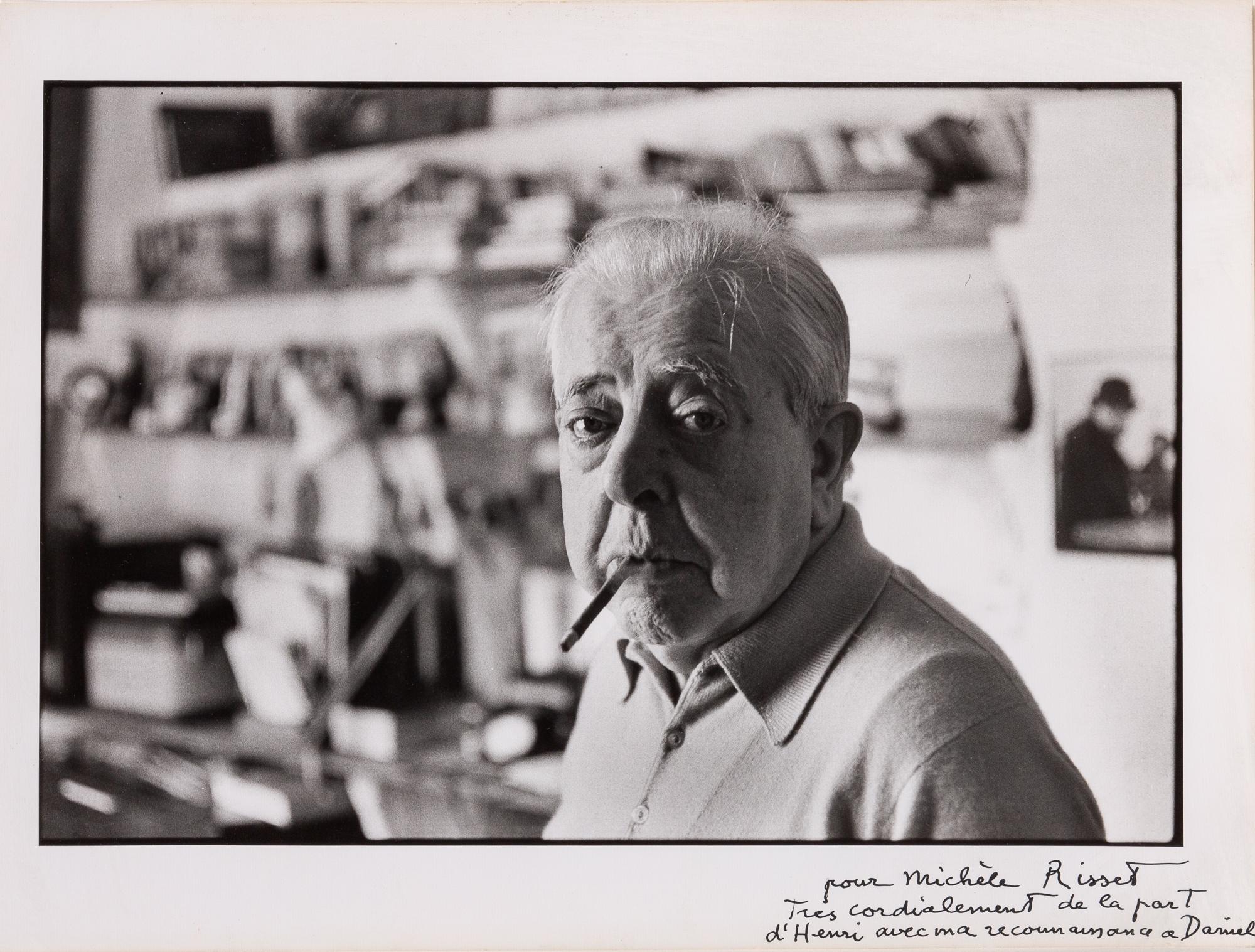Lot image - CARTIER-BRESSON, HENRI (1908-2004)  Jacques Prévert,