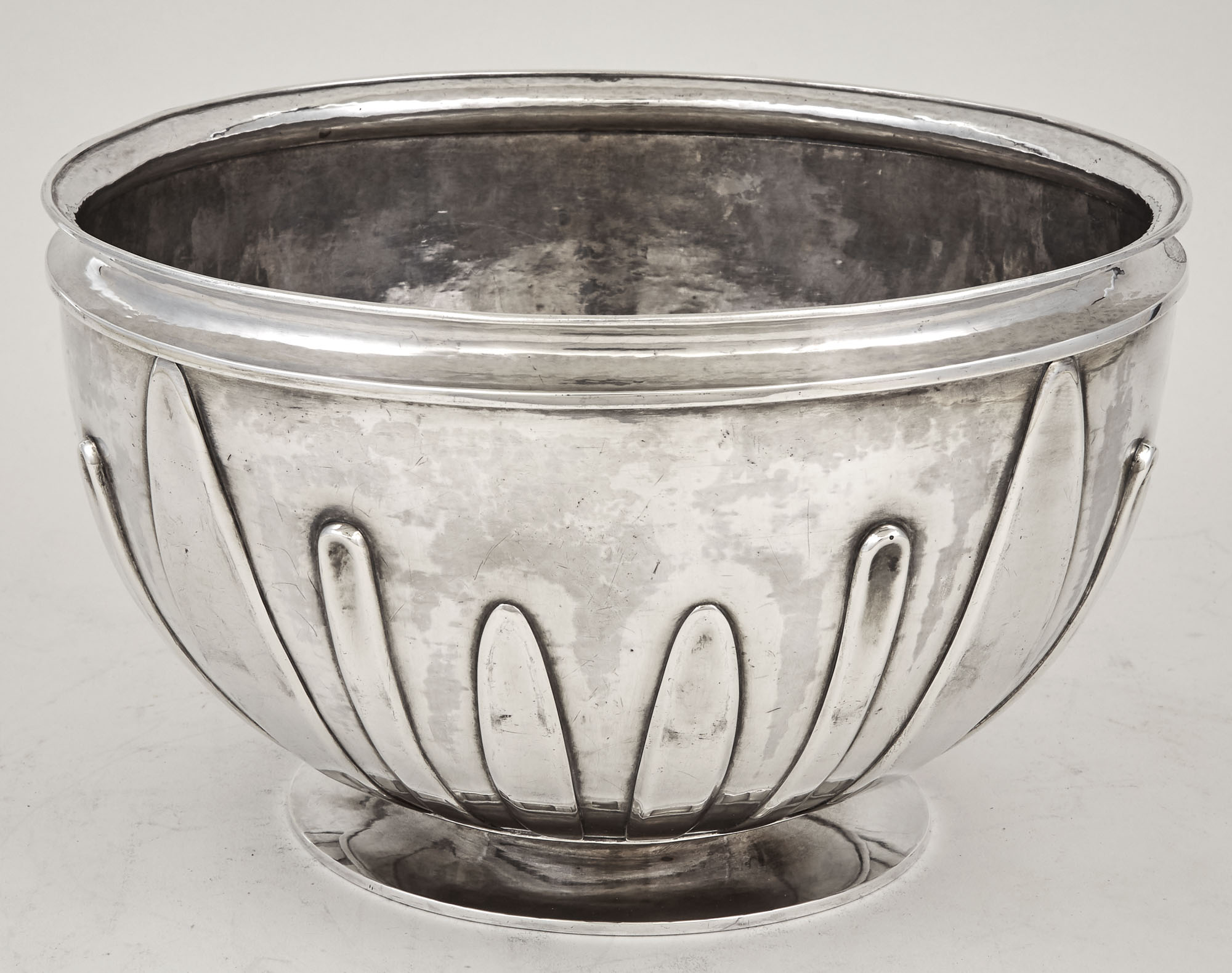 Lot image - Peter Müller Munk Sterling Silver Punch Bowl