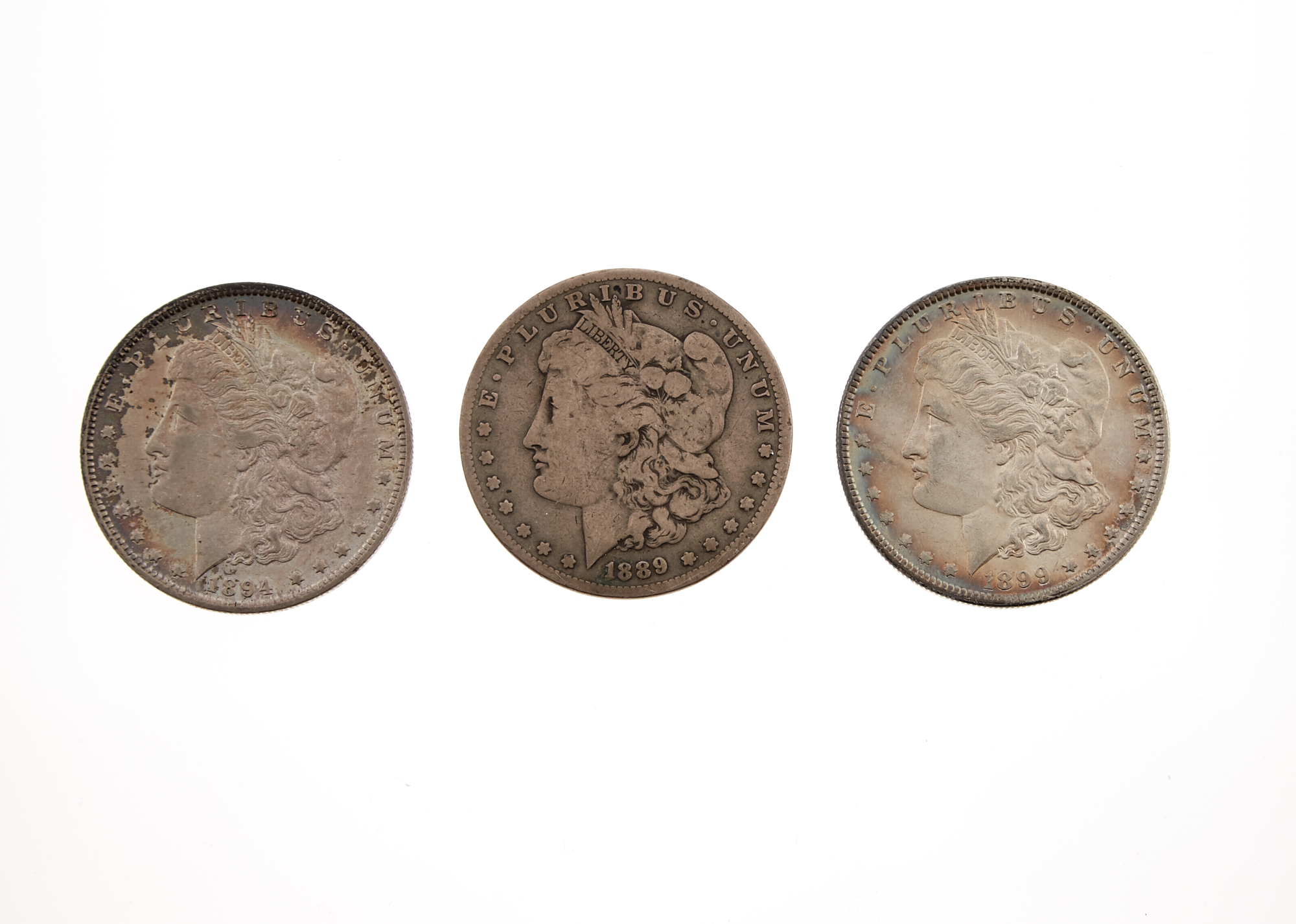 Lot image - United States Morgan and Peace Dollar Group