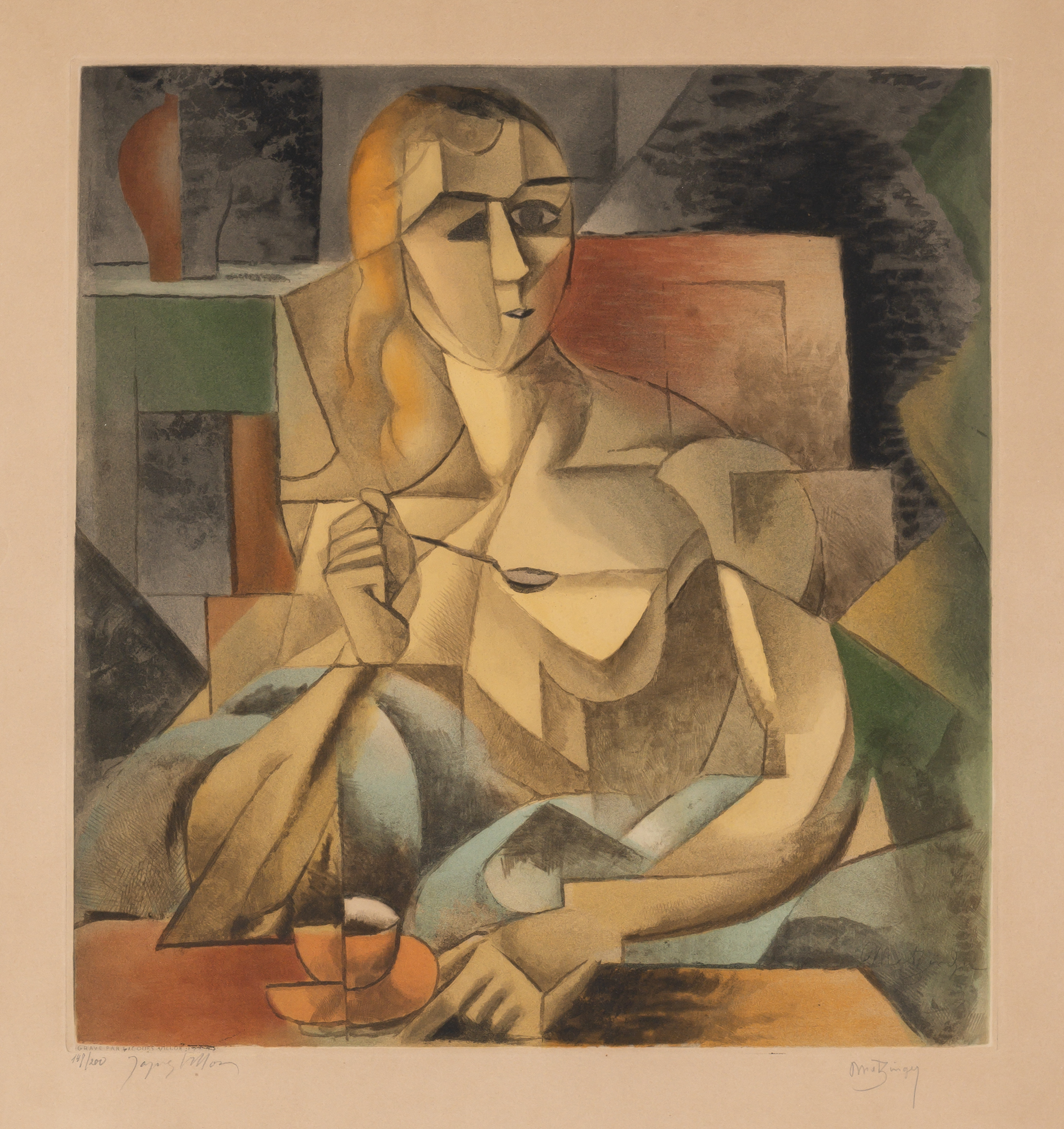 Lot image - Jacques Villon (1875-1963) after Jean Metzinger (1883-1956)