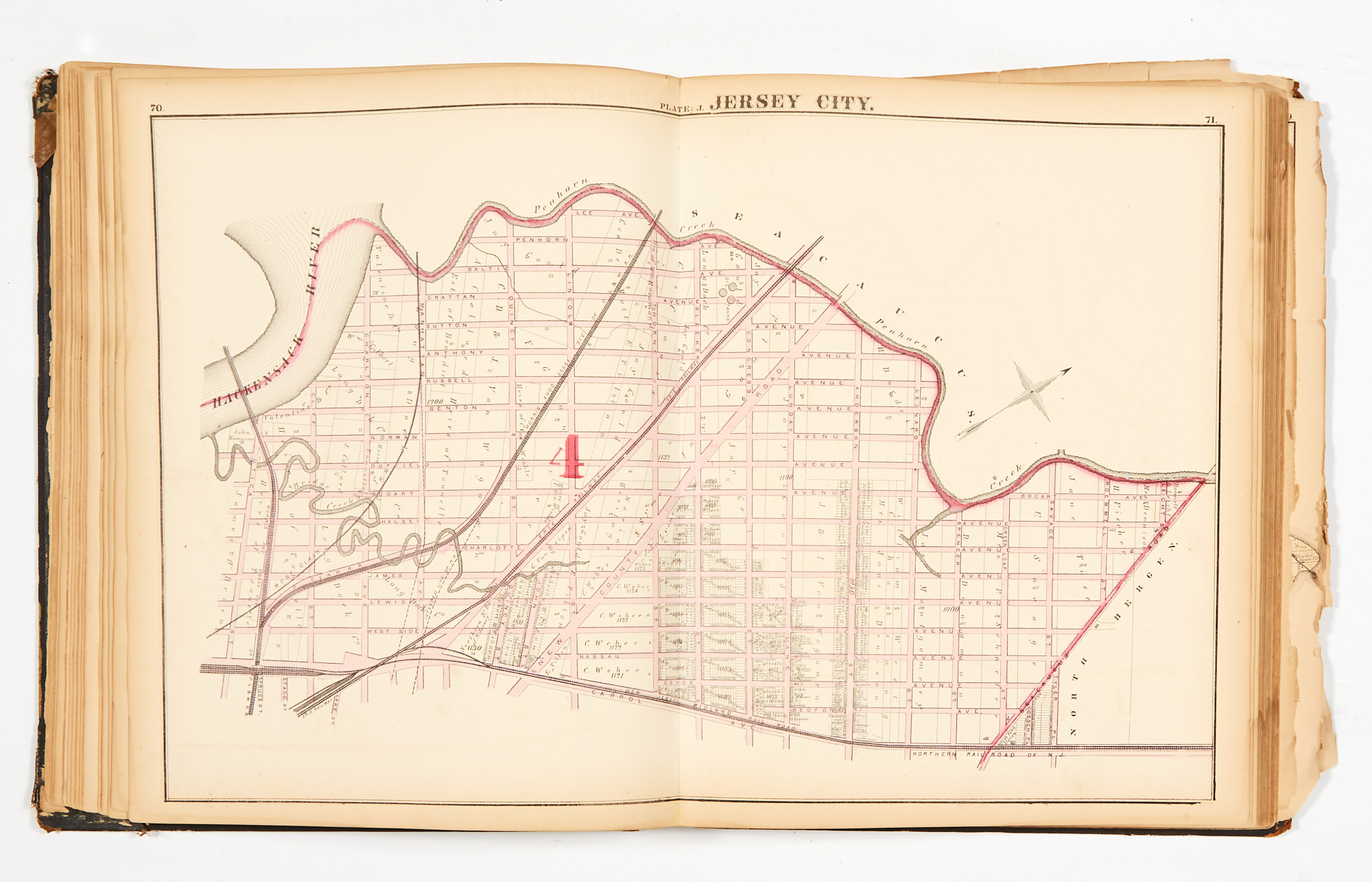 Lot image - [NEW JERSEY]  Combined Atlas of the State of New Jersey and the County of Hudson.