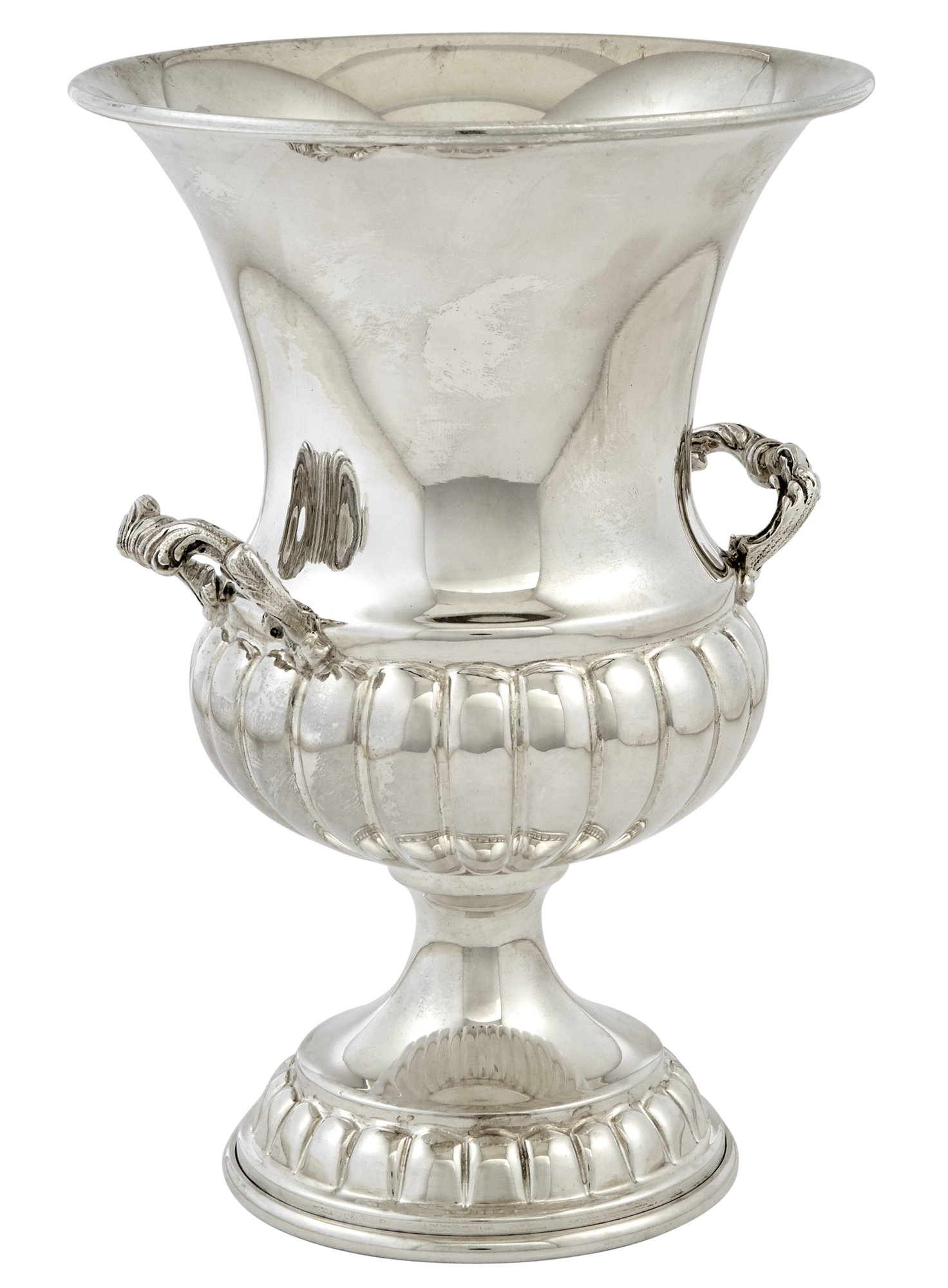 Lot image - Buccellati Sterling Silver Campana-Form Vase
