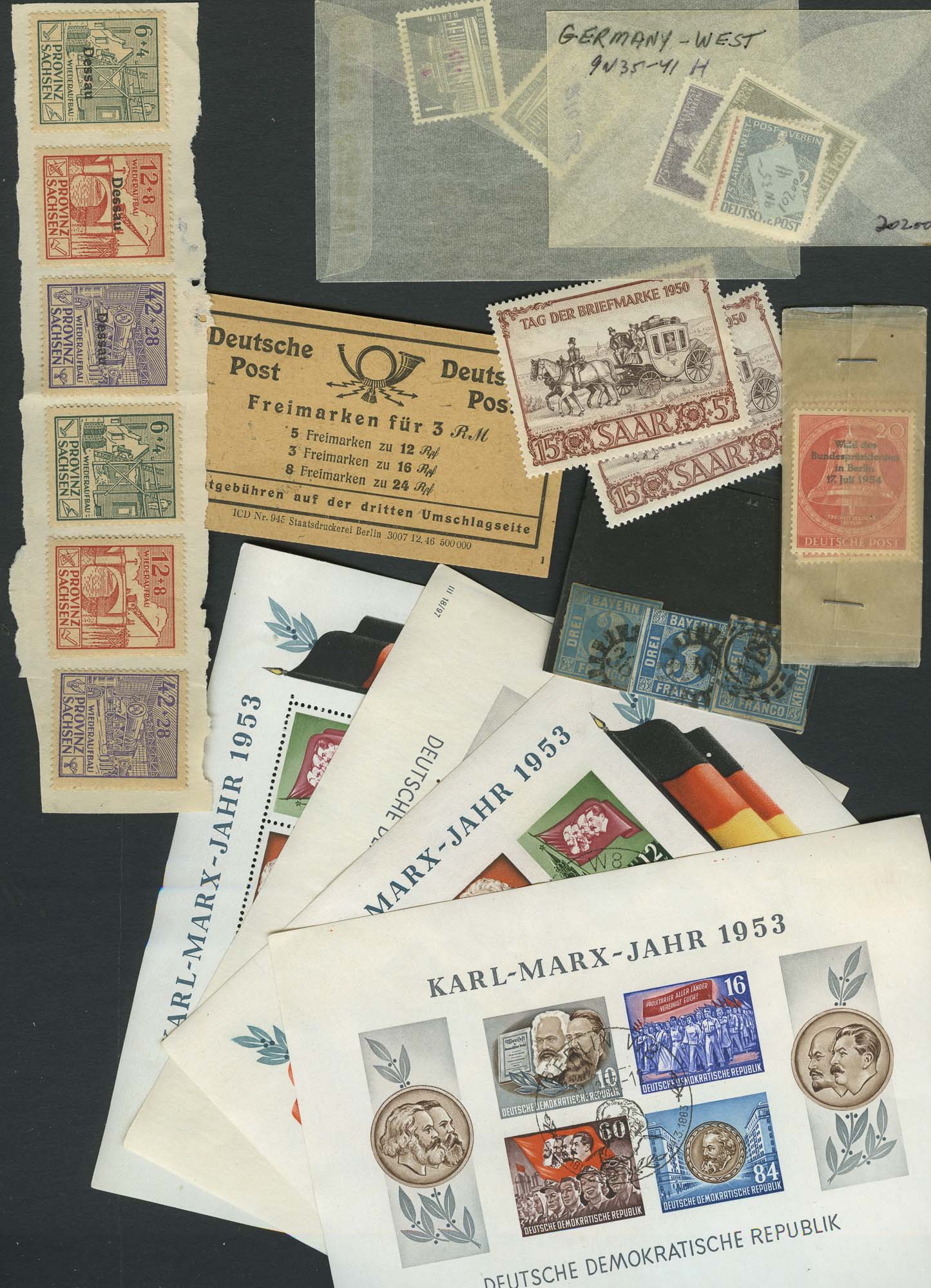 Lot image - German Stamp Collection