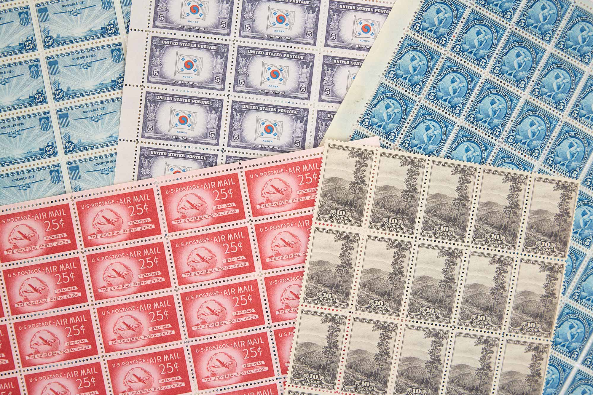 Lot image - United States Mint Sheet Extravaganza