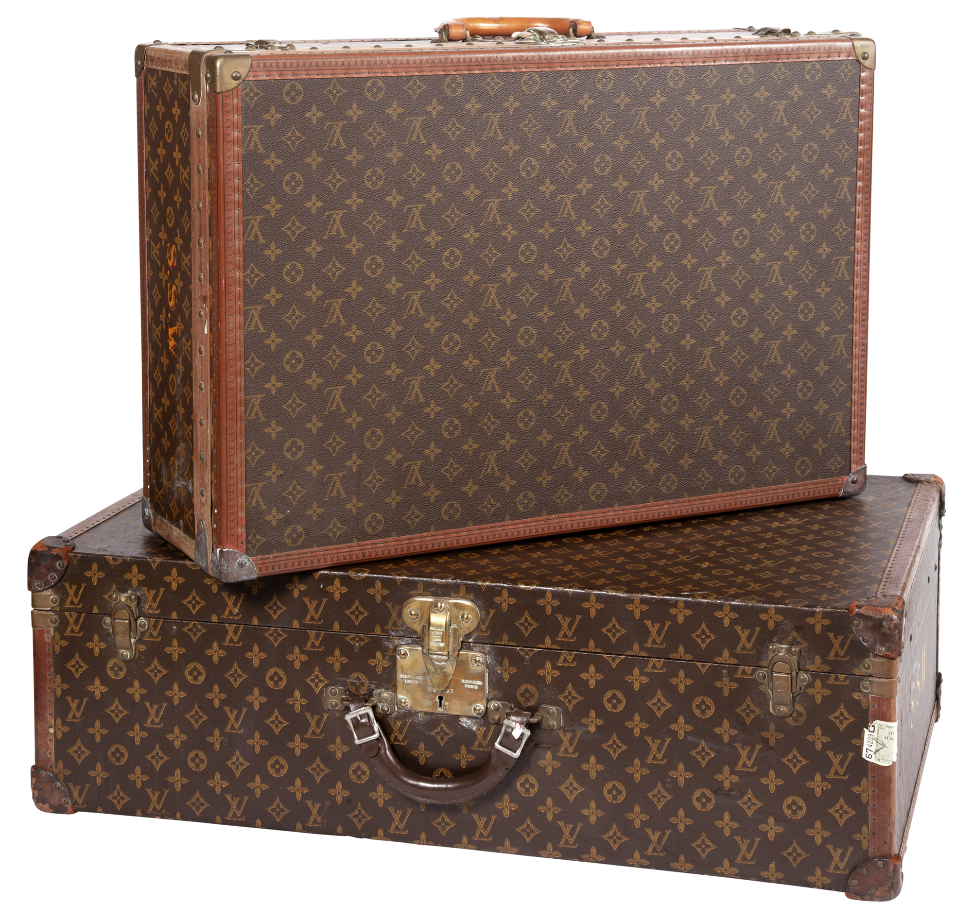 Lot image - Two Louis Vuitton Suitcases