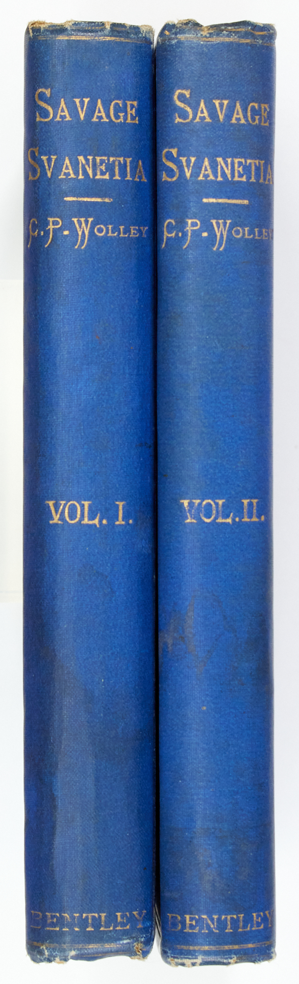 Lot image - [ASIA-HUNTING]  PHILLIPPS-WOLLEY, CLIVE. Savage Svânetia.