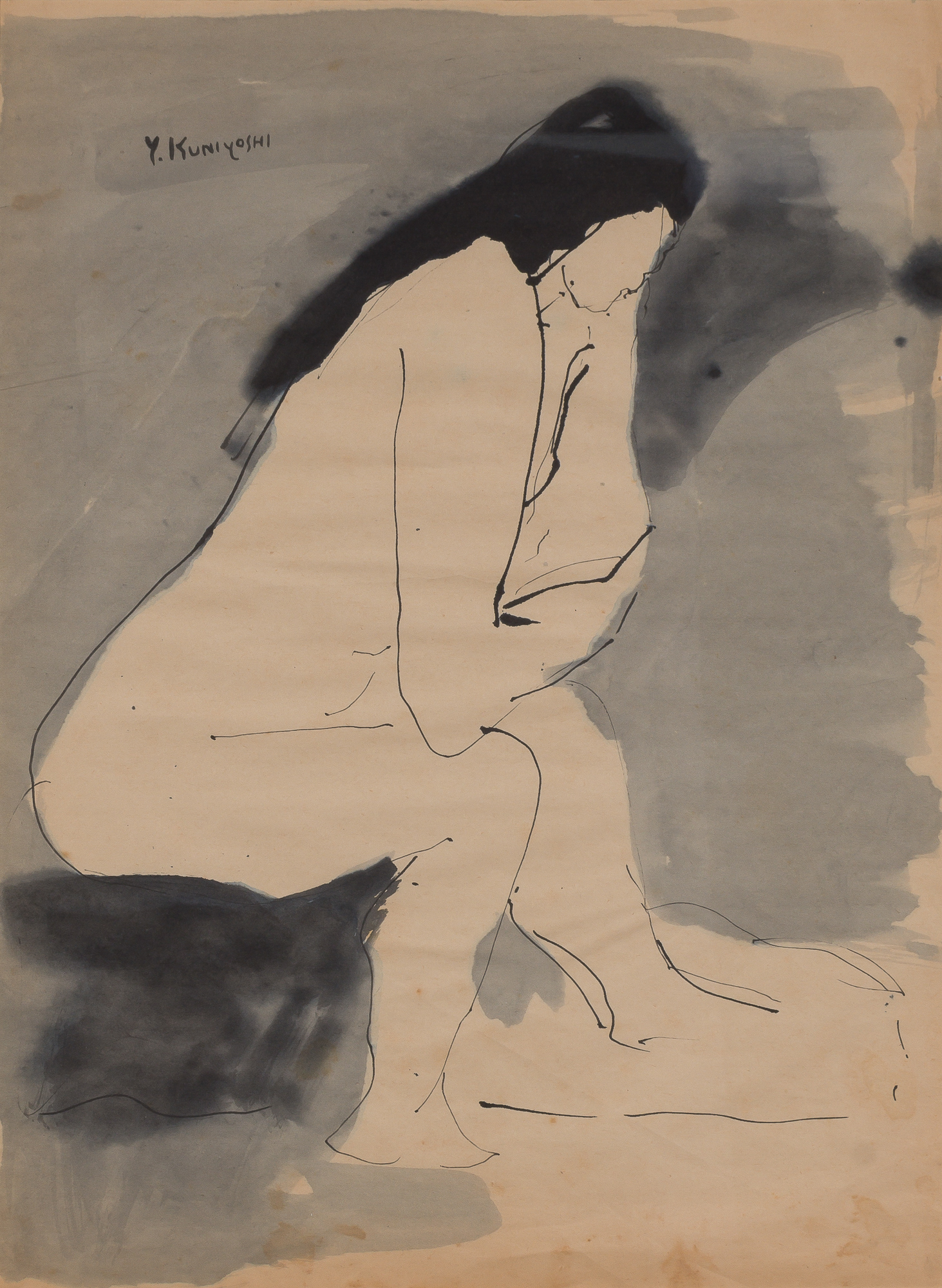 Lot image - Yasuo Kuniyoshi