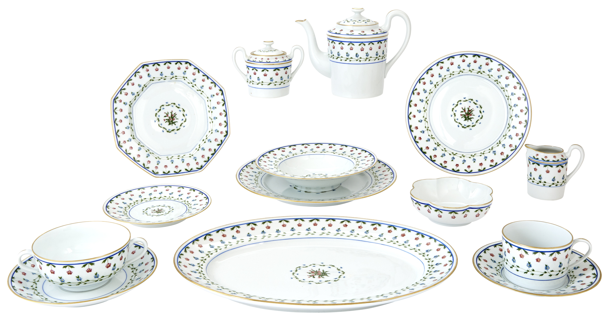 Lot image - Limoges Ceralene Porcelain Lafayette