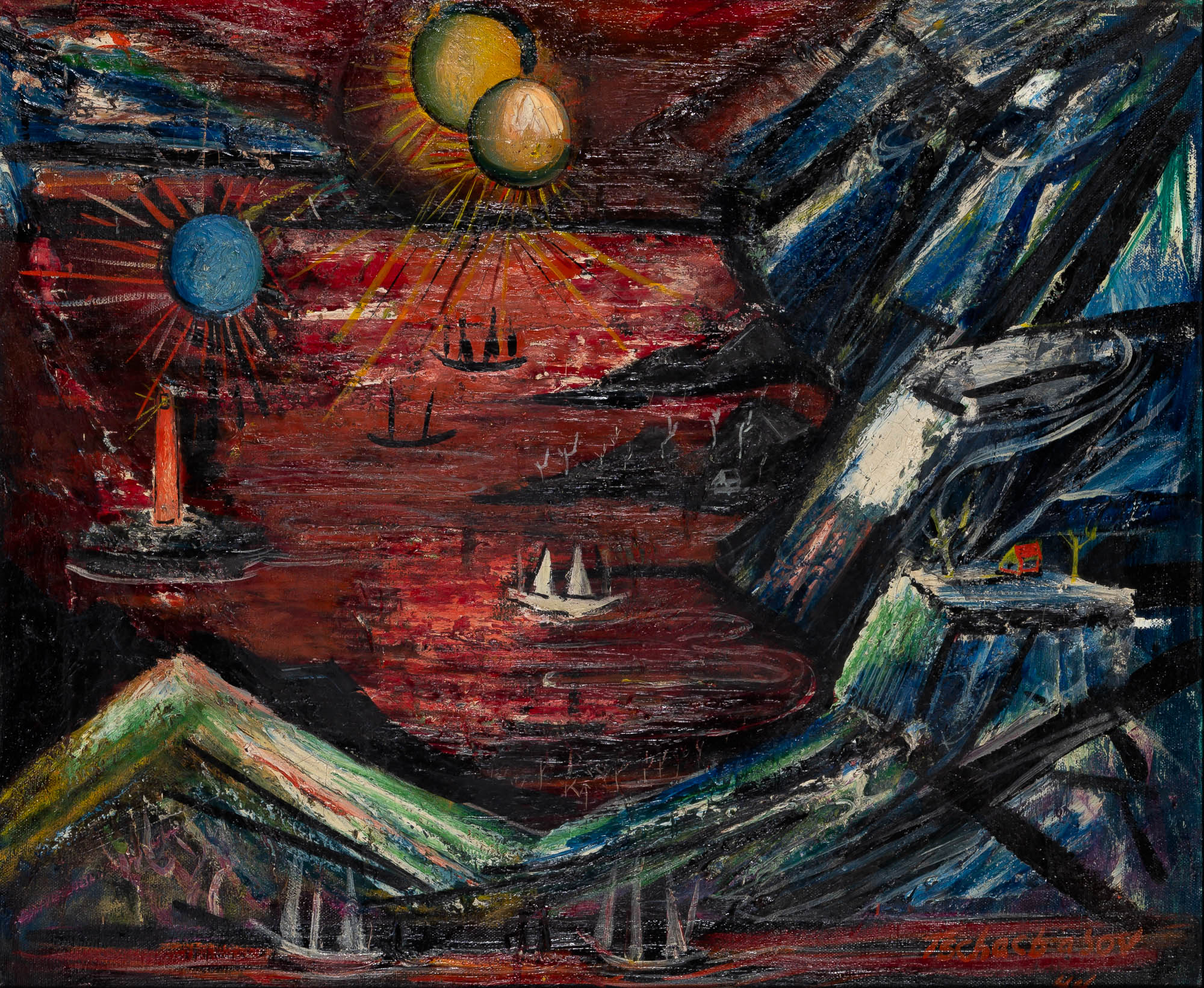 Lot image - Nahum Tschacbasov