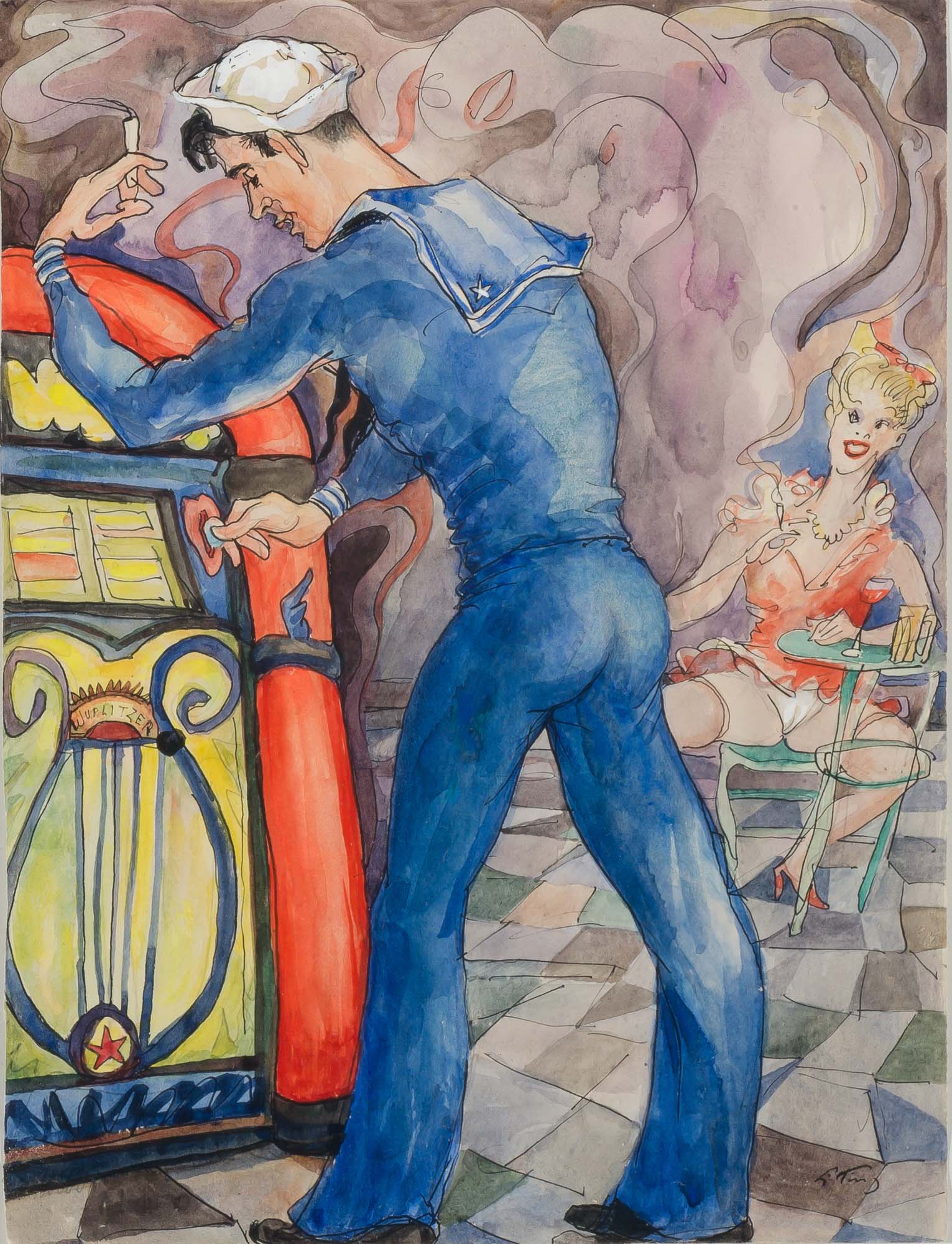 Lot image - Emlen Pope Etting