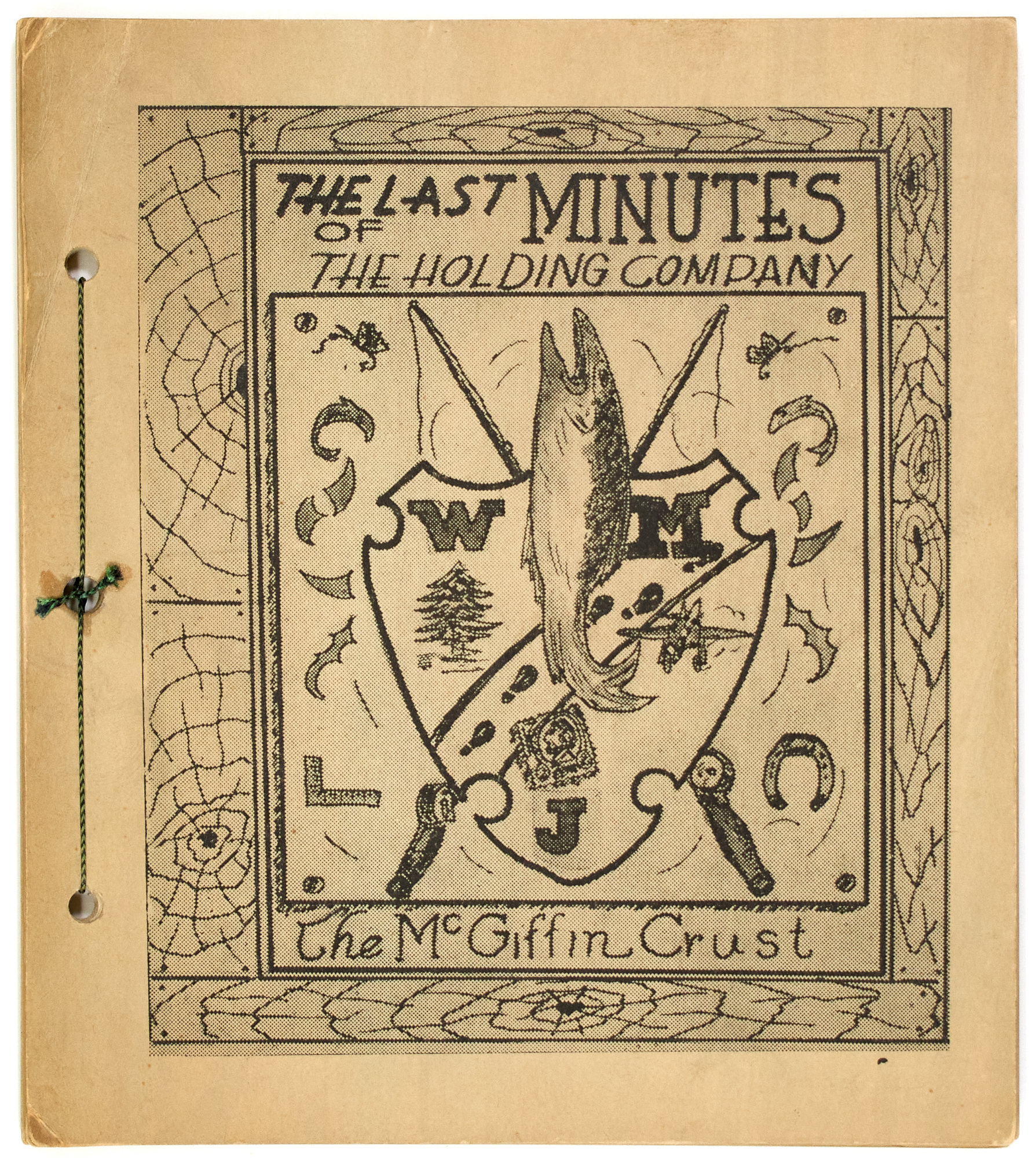 Lot image - [ANGLING-CANADA-HUMOR]  The Last Minutes of the Holding Company [by:] The McGiffin Crust.