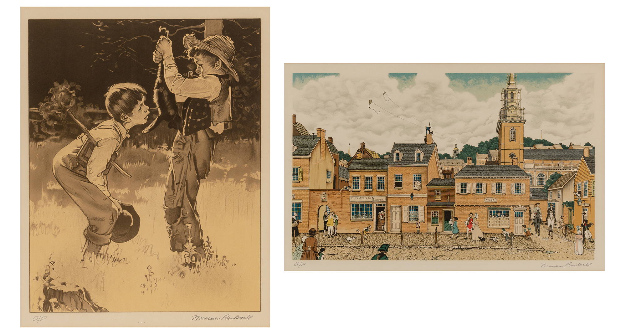 Lot image - Norman Rockwell (1894-1978)