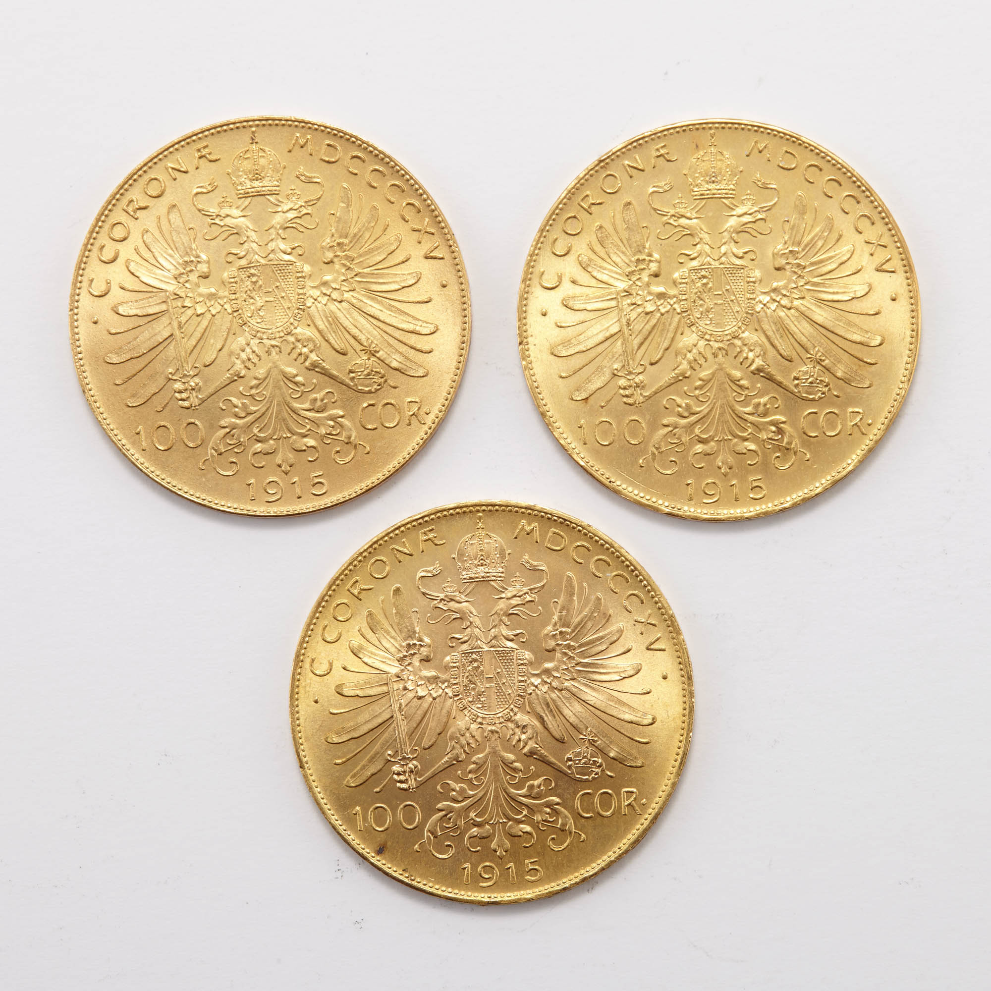 Lot image - Austria 1915 100 Coronas