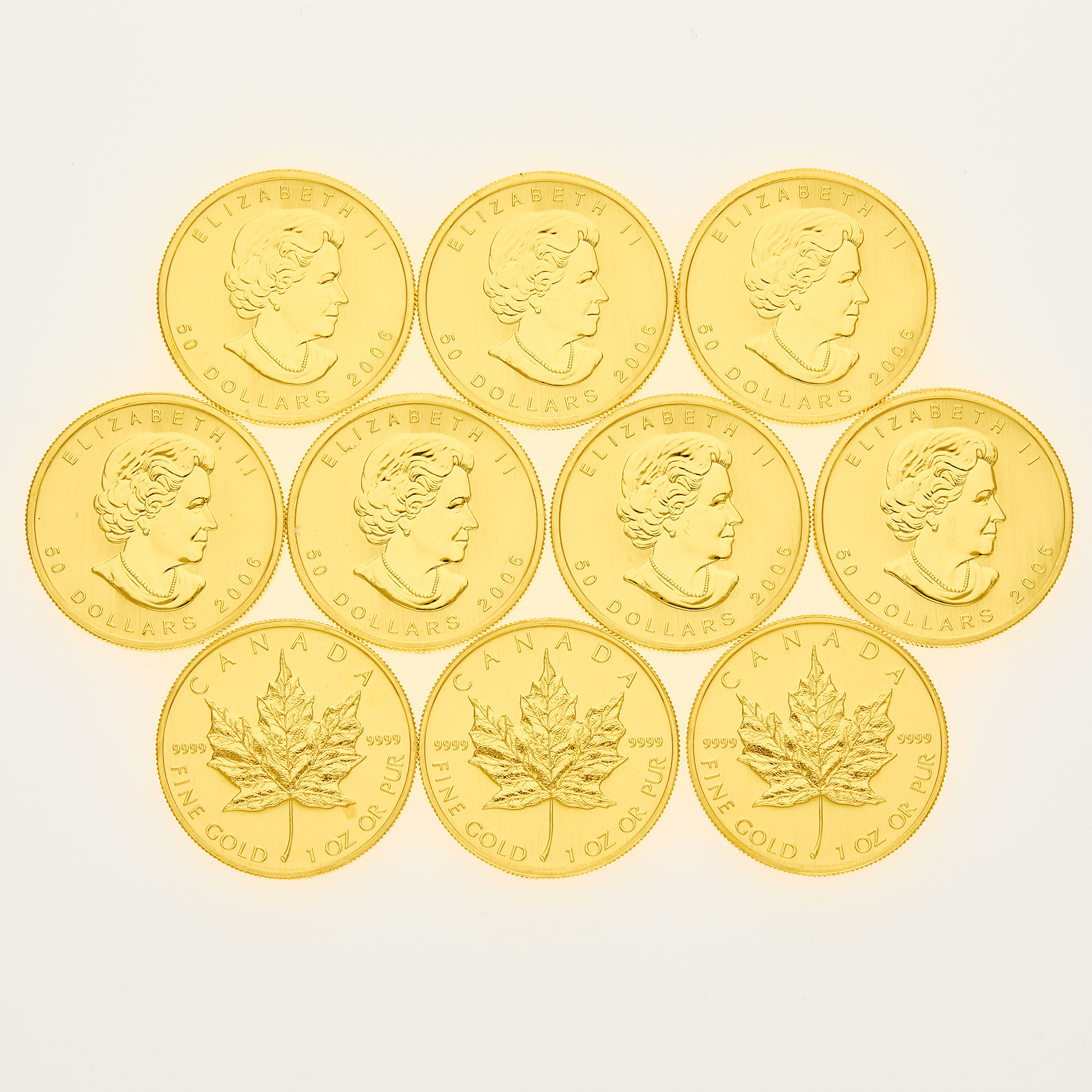 Lot image - Canada $50 Gold Maple