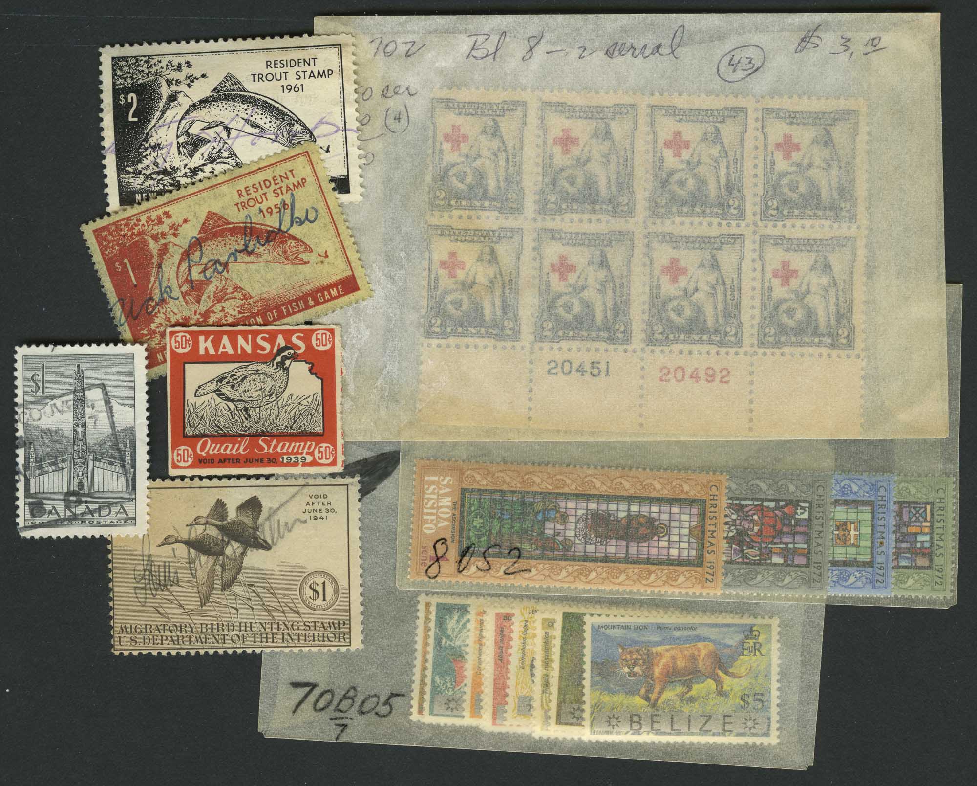 Lot image - World Wide Mega Stamp Mix