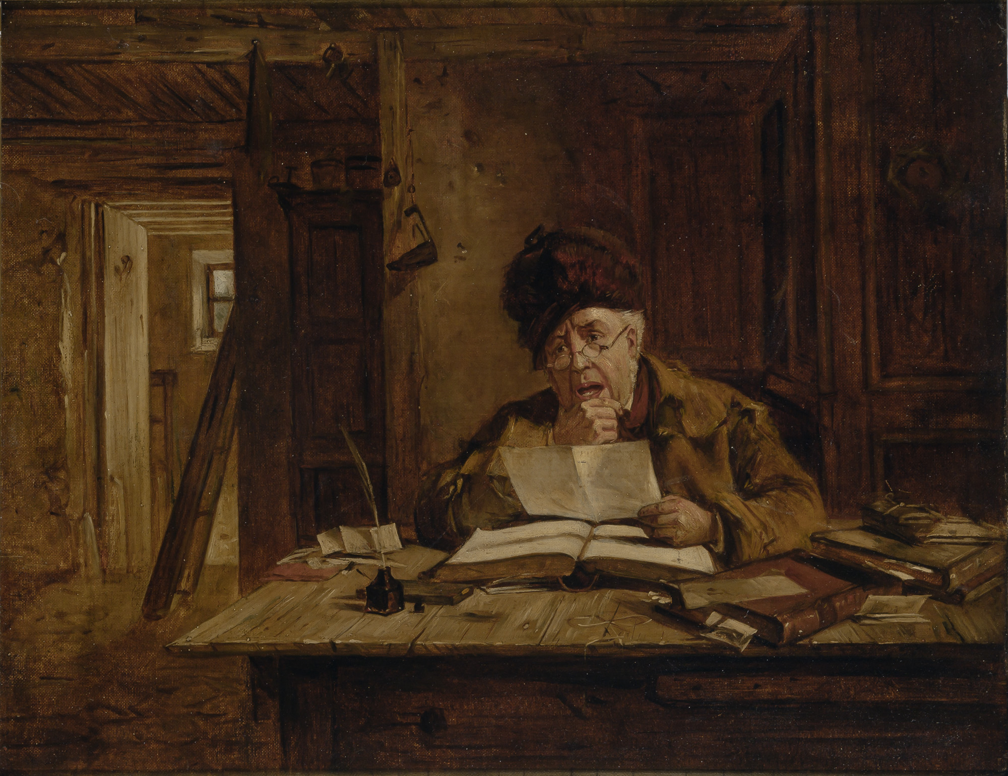 Lot image - Attributed to Erskine Nicol, A.R.A.