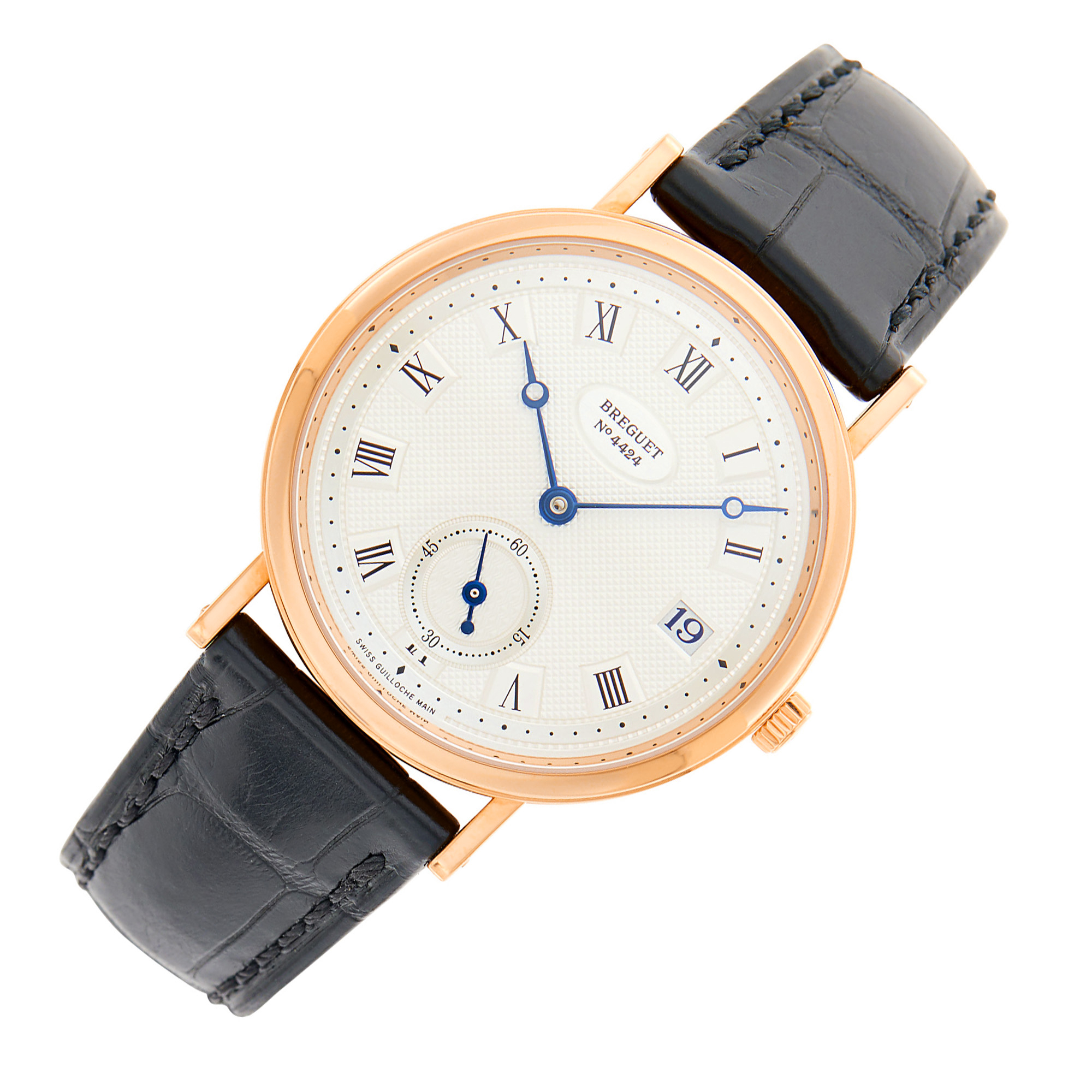 Lot image - Breguet Gentlemans Rose Gold Classique Wristwatch, Ref. 5920