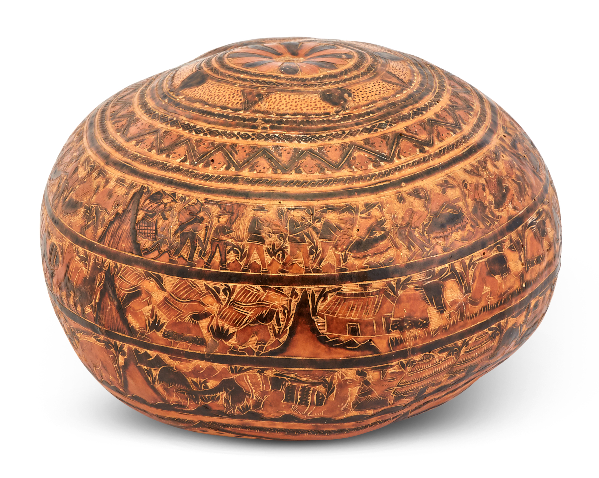 Lot image - Pedro Veli  Peruvian Gourd.