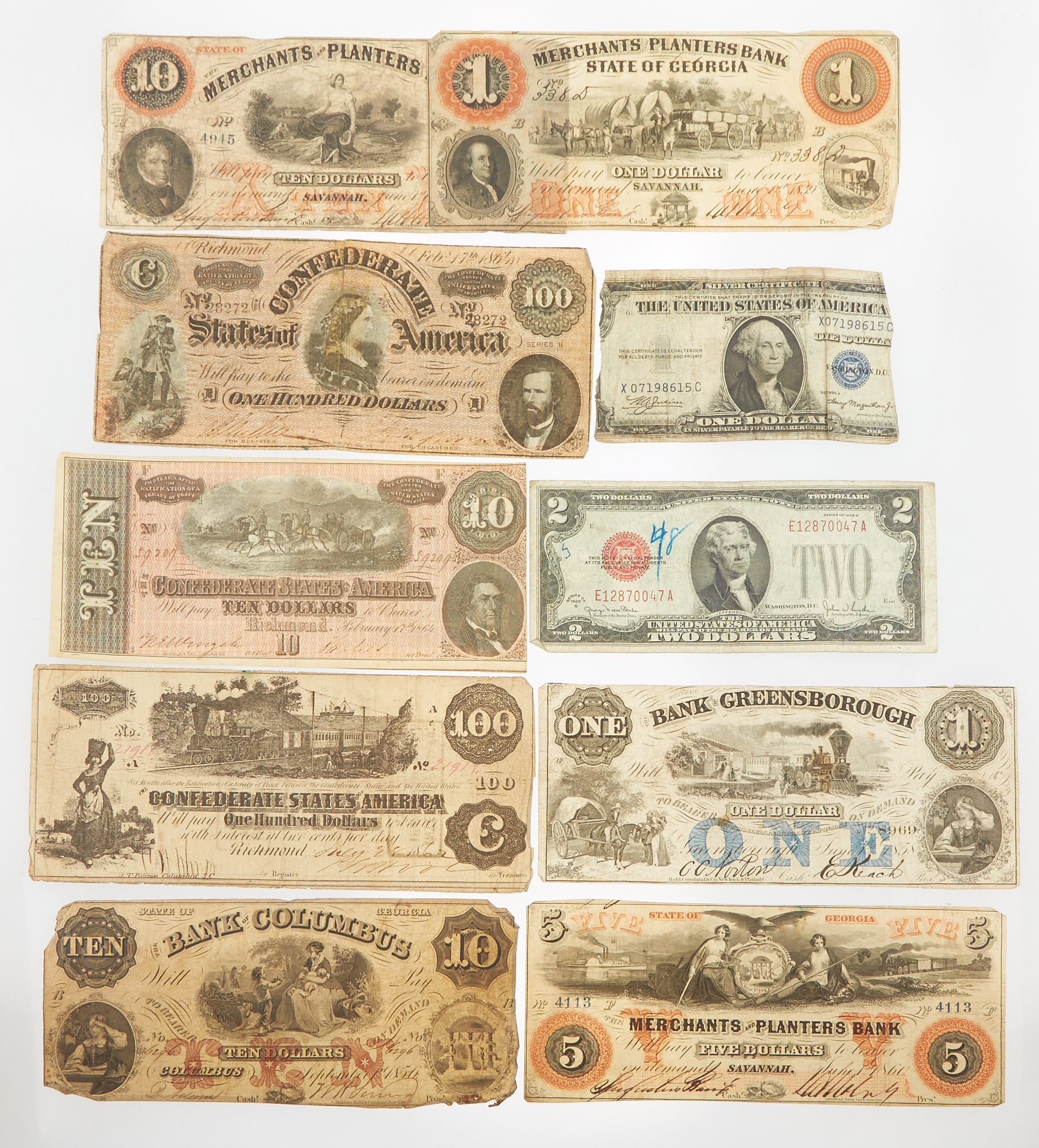 Lot image - United States Bank Note Group