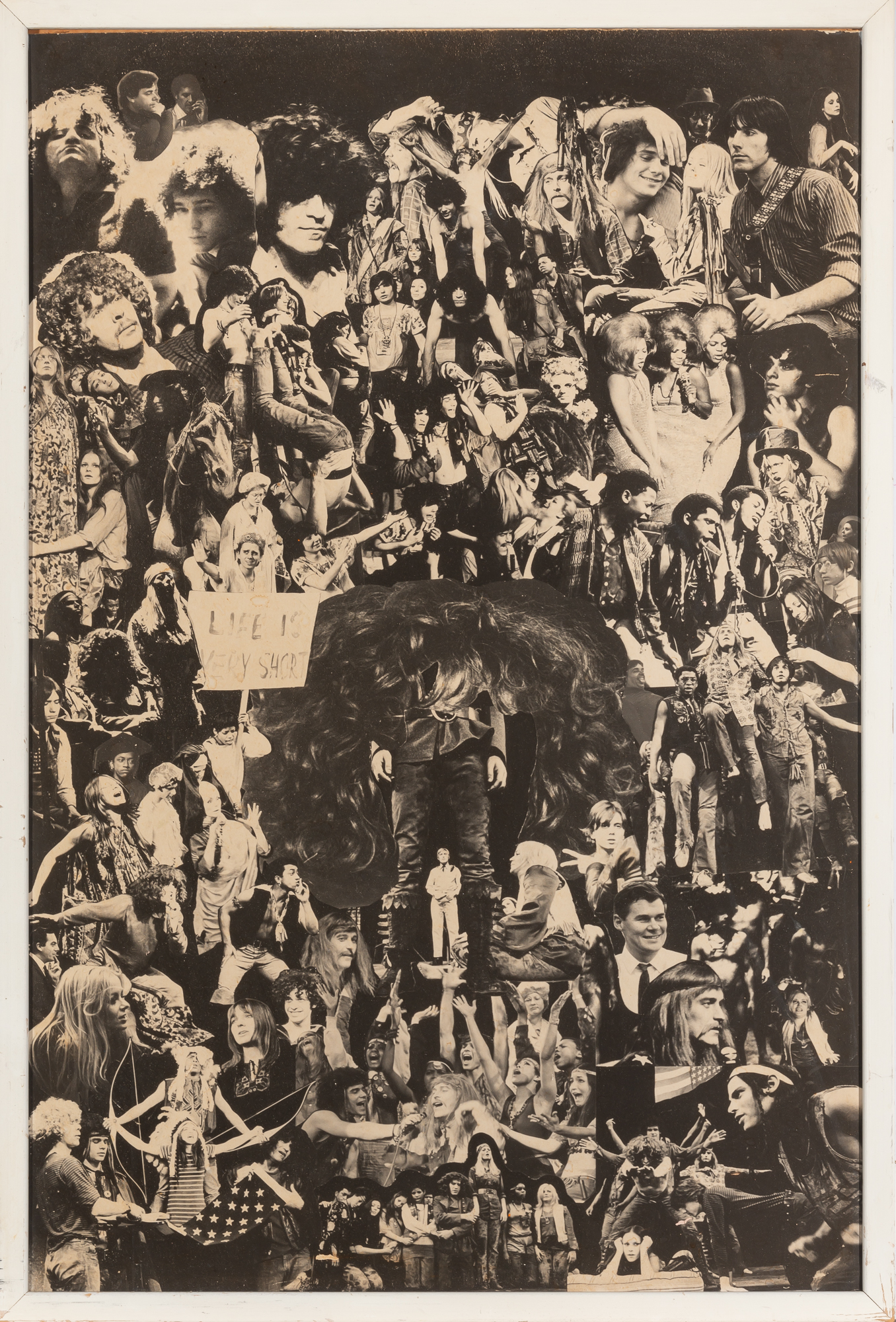 Lot image - [HAIR-HIRAM KELLER]  Archive of photographs and items related to Hair: The American Tribal Rock Musical.