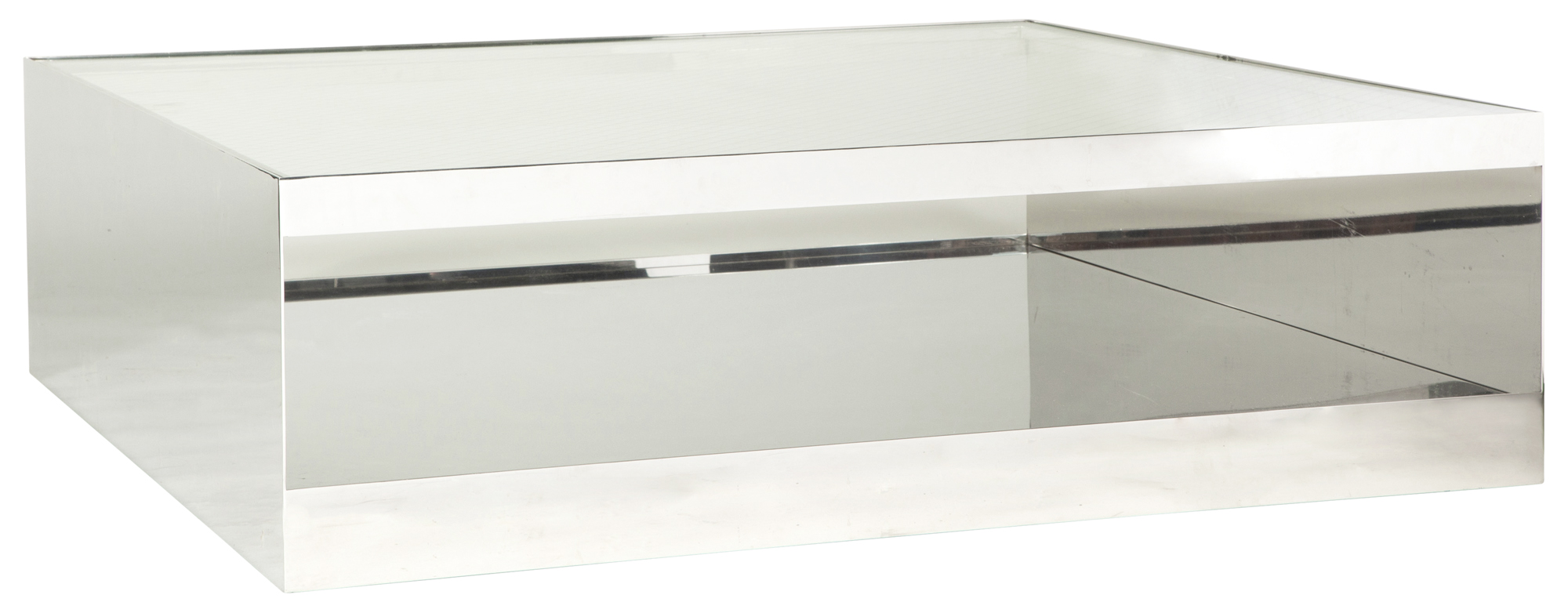 Lot image - Joe DUrso Stainless Steel and Wire Glass Model 6027T