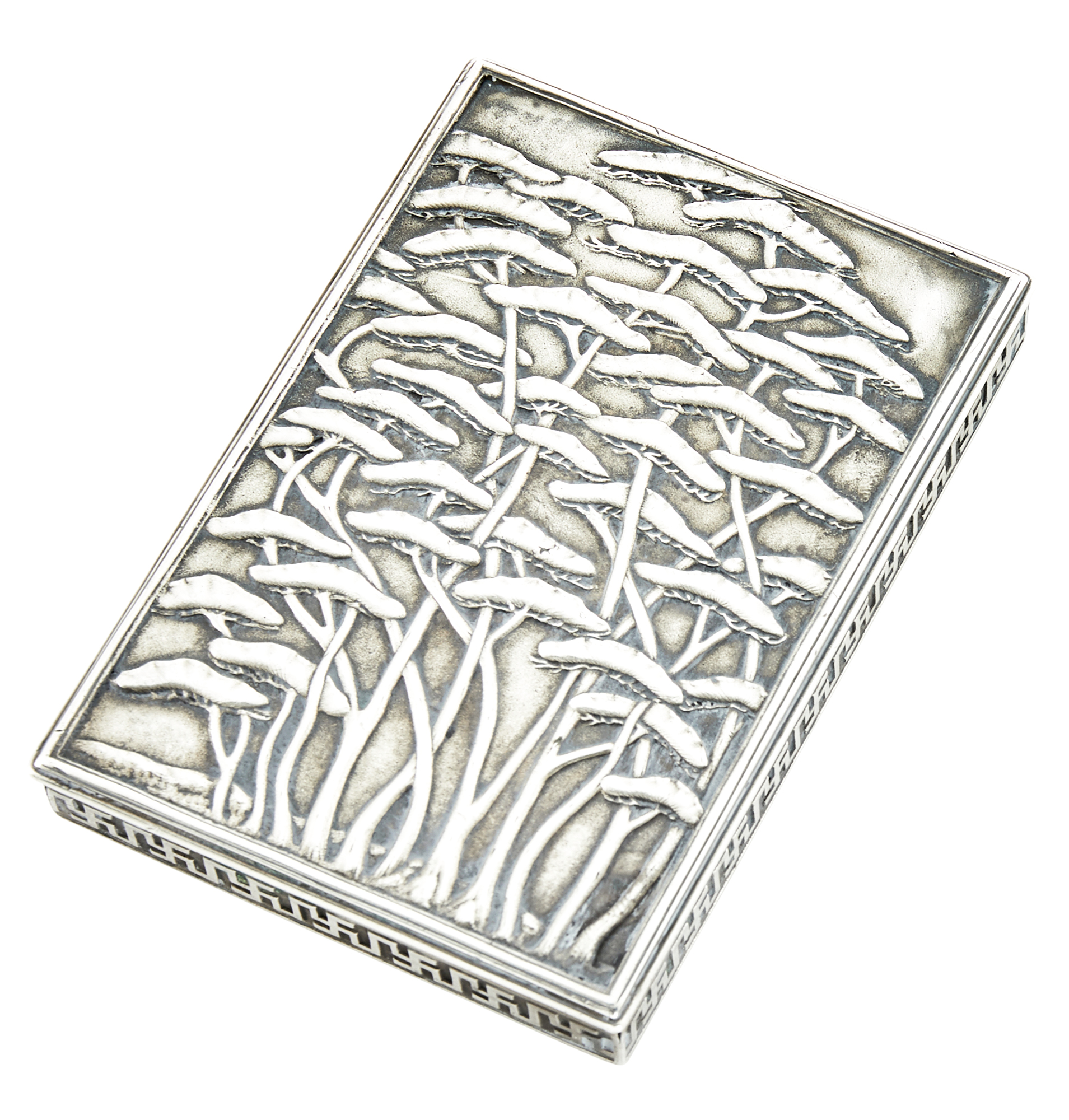 Lot image - Russian Silver Cigarette Case