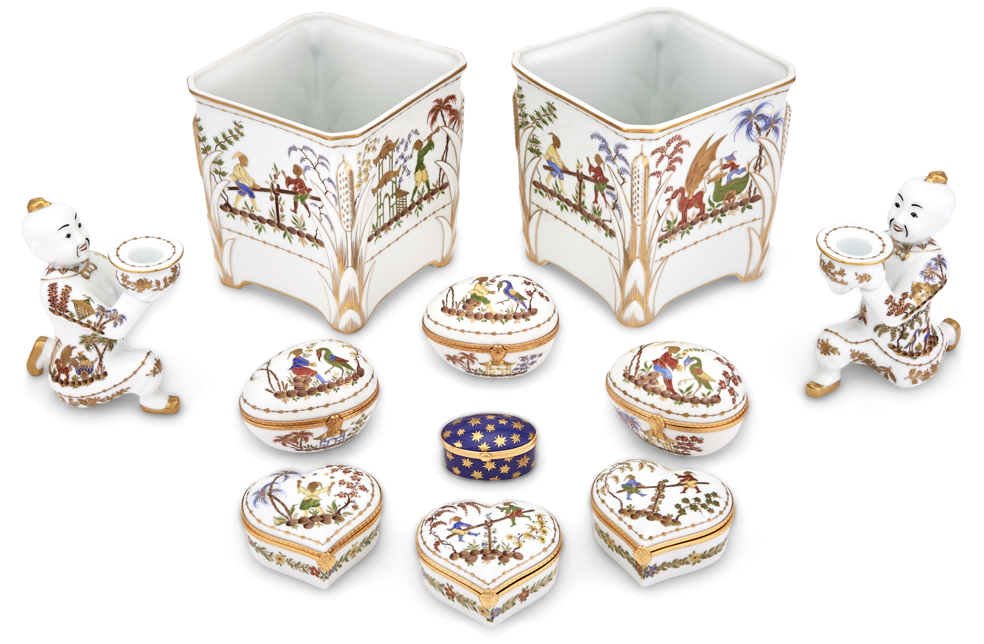 Lot image - Tiffany & Co. for Le Tallec Porcelain Cirque Chinois