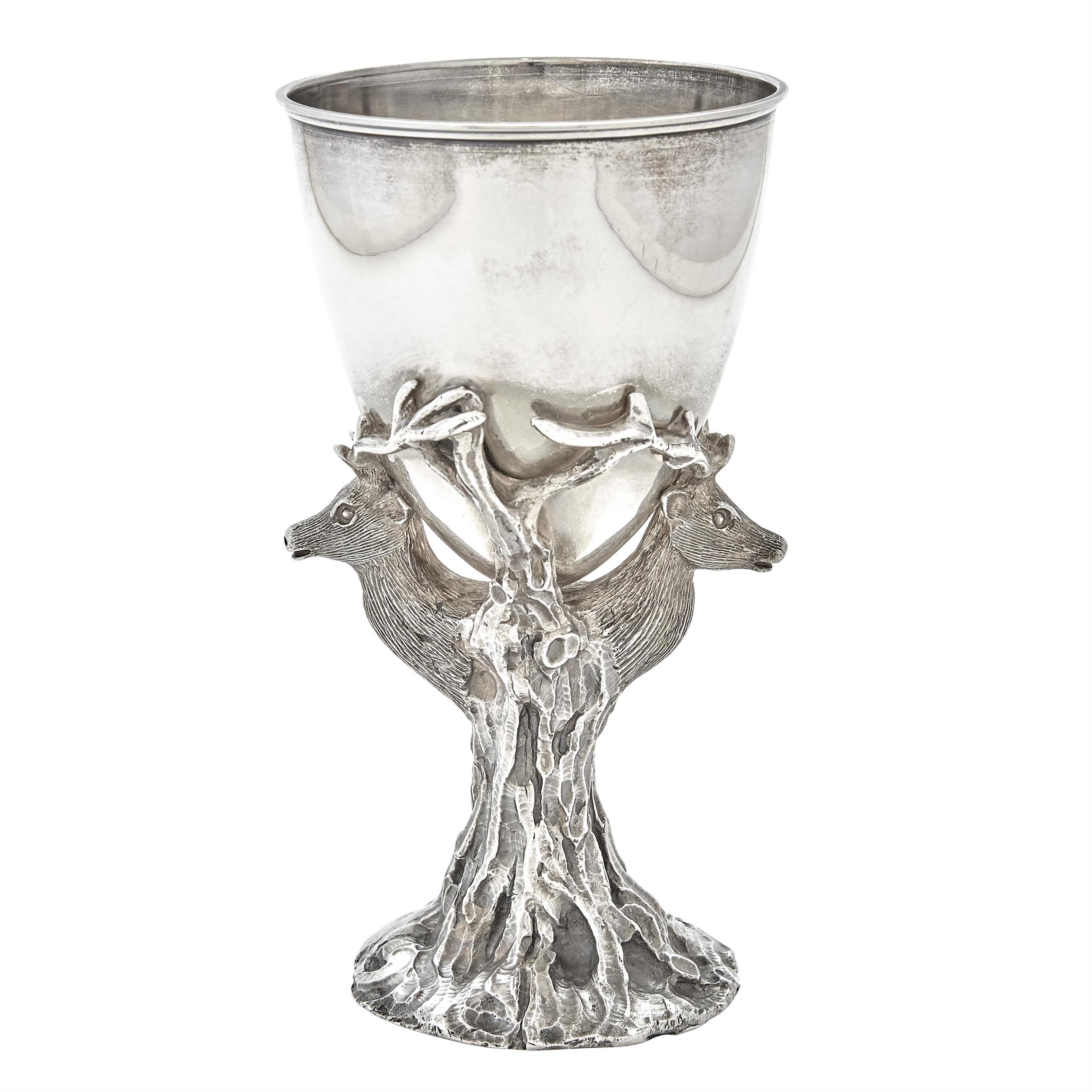 Lot image - Italian Sterling Silver Goblet
